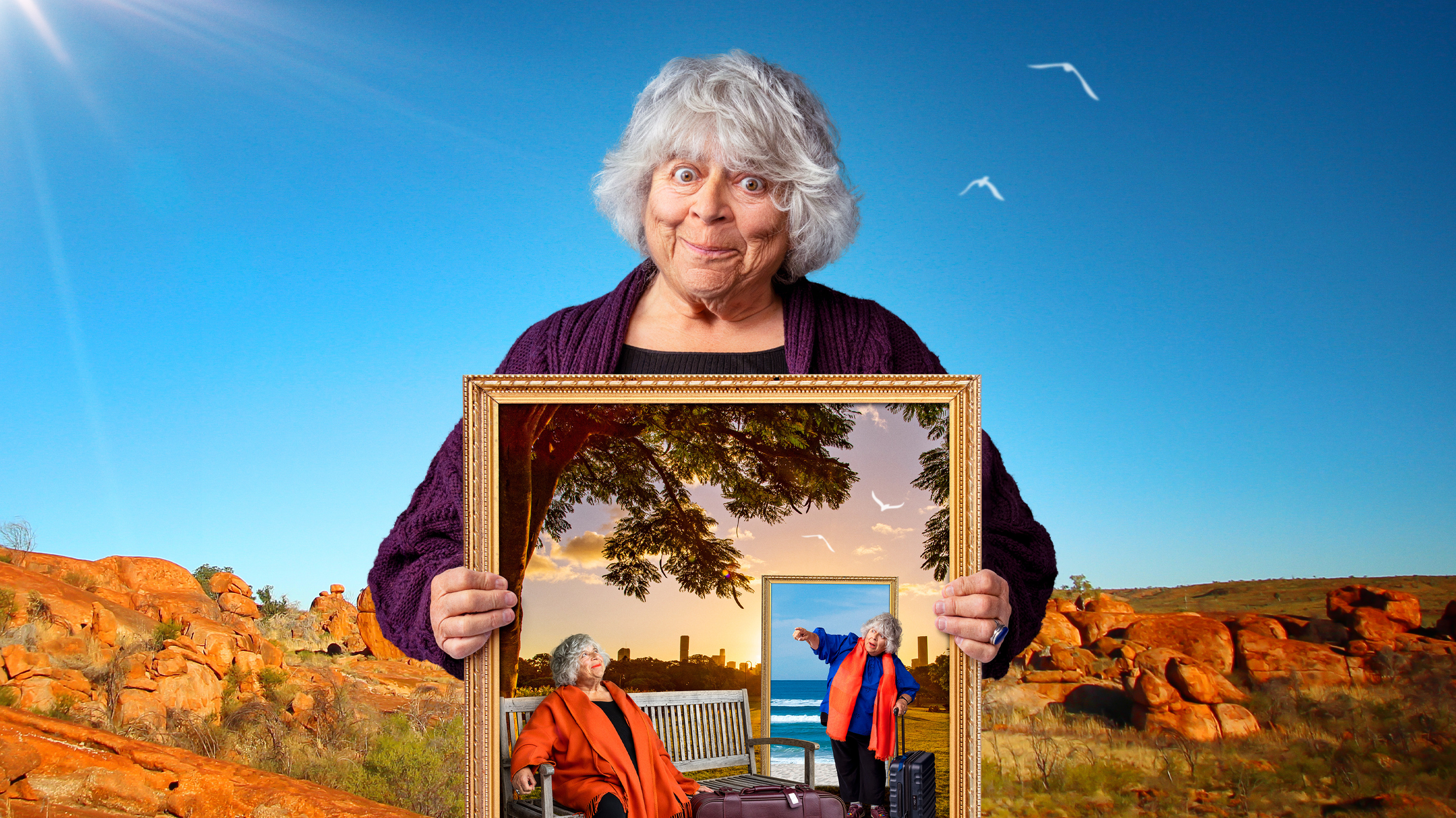Backdrop for Miriam Margolyes Impossibly Australian