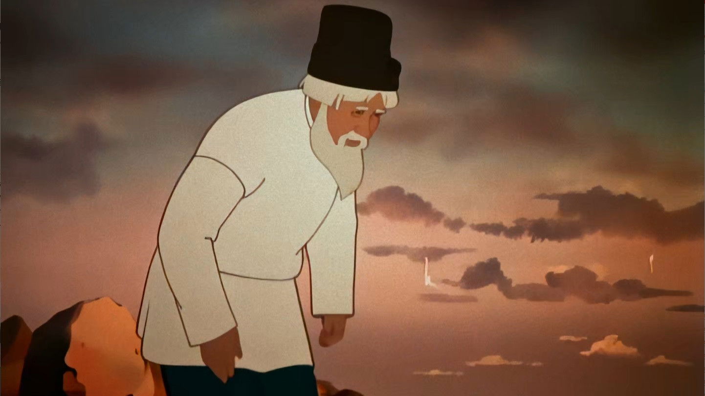 Backdrop for The Tale of the Fisherman and the Goldfish