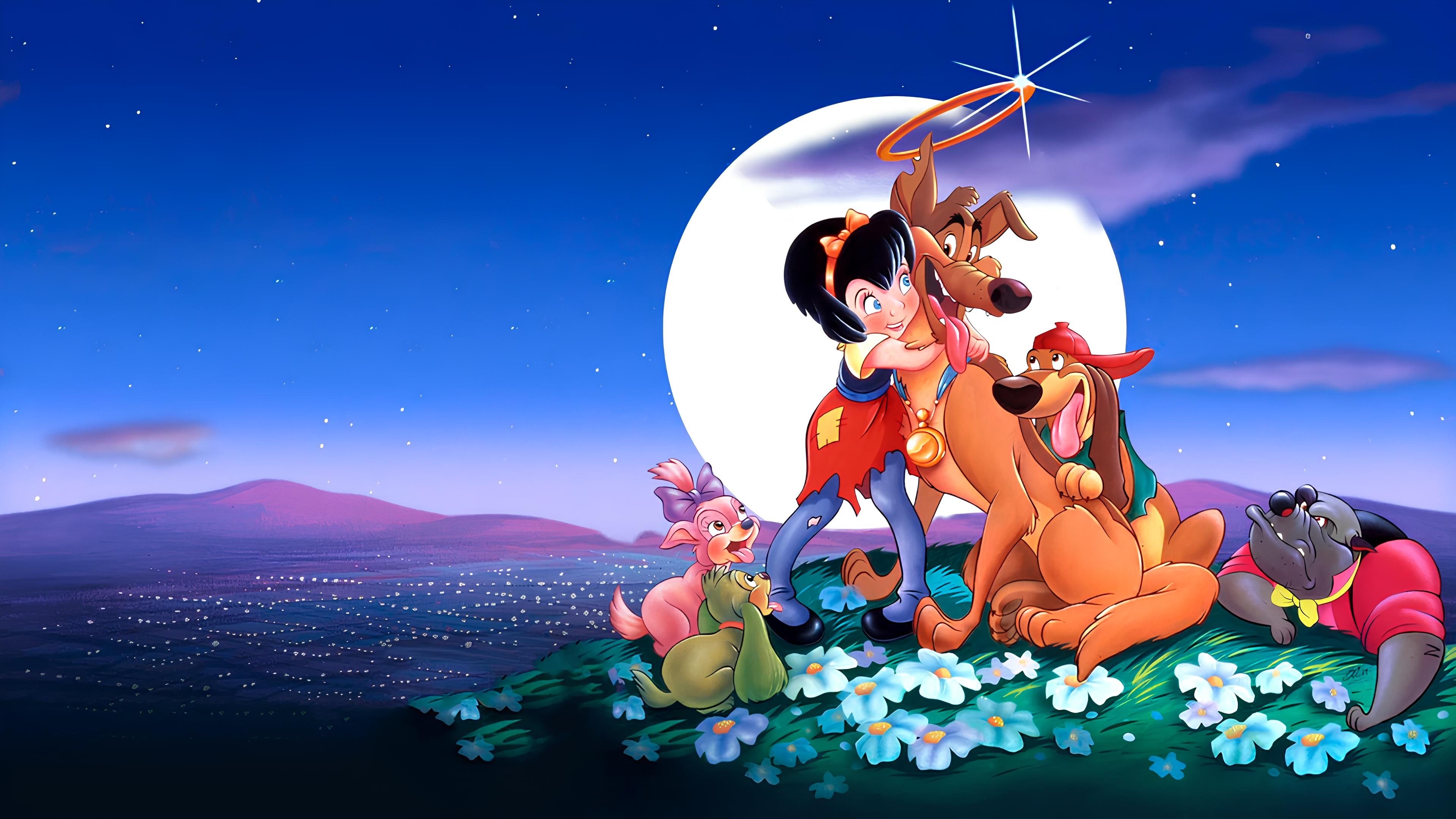 Backdrop for All Dogs Go to Heaven