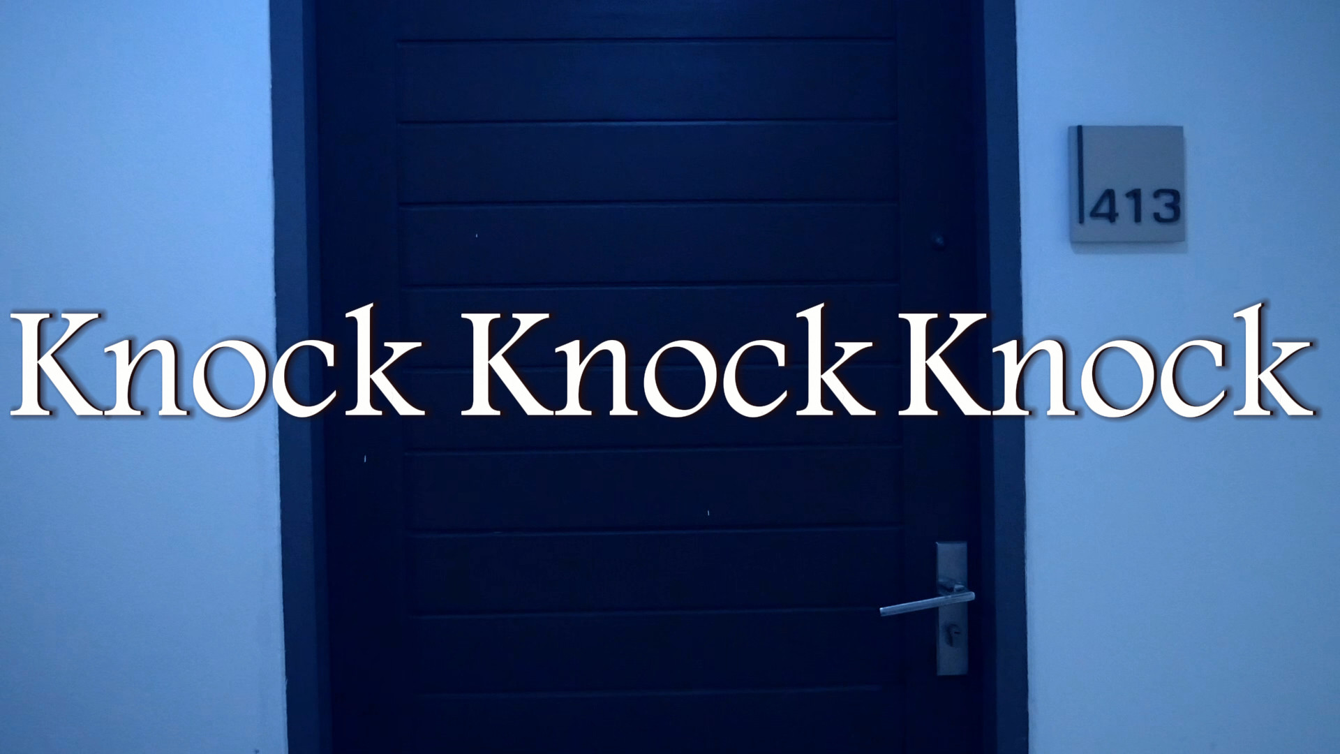 Backdrop for Knock Knock Knock