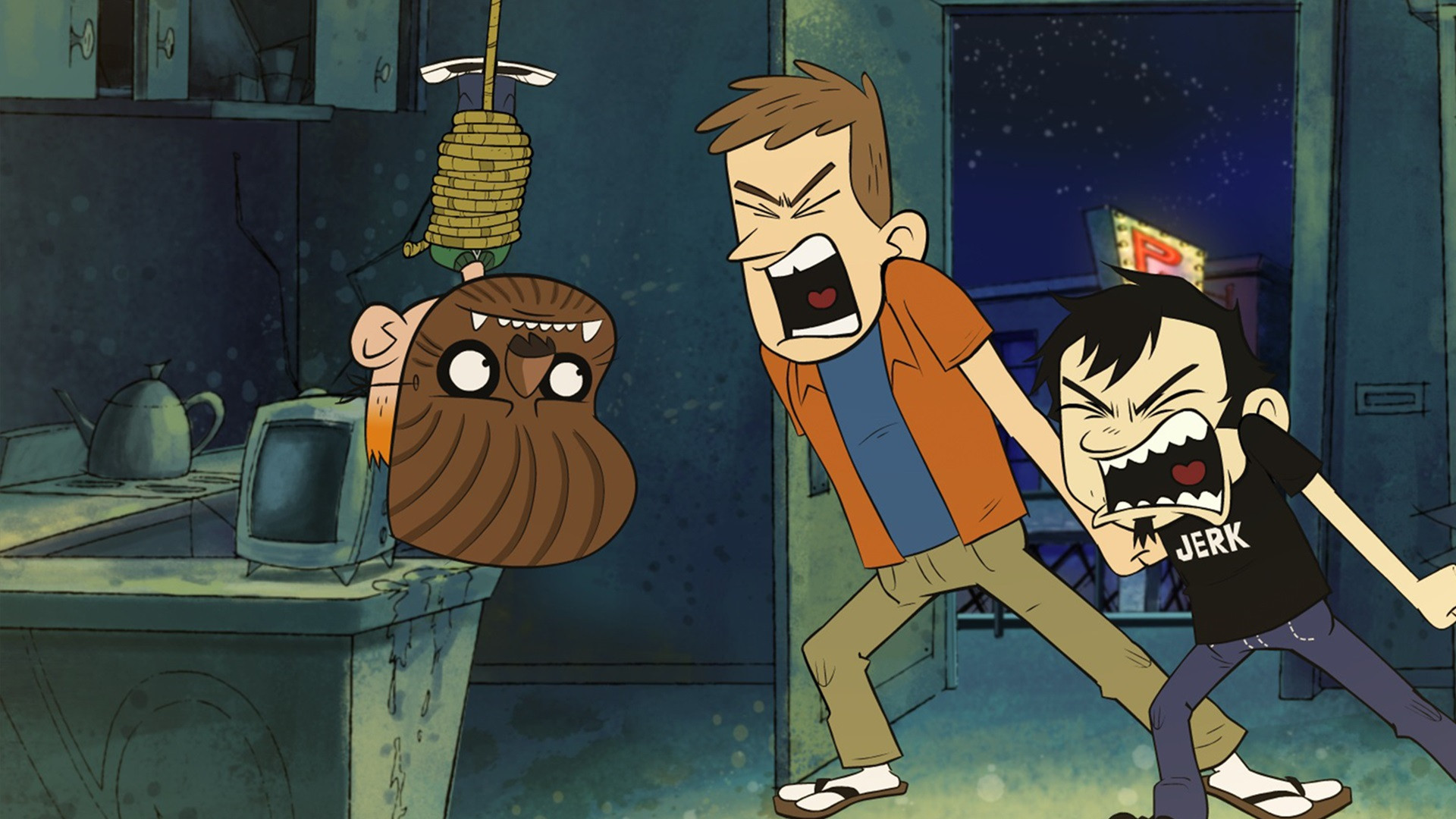 Backdrop for Dan Vs.