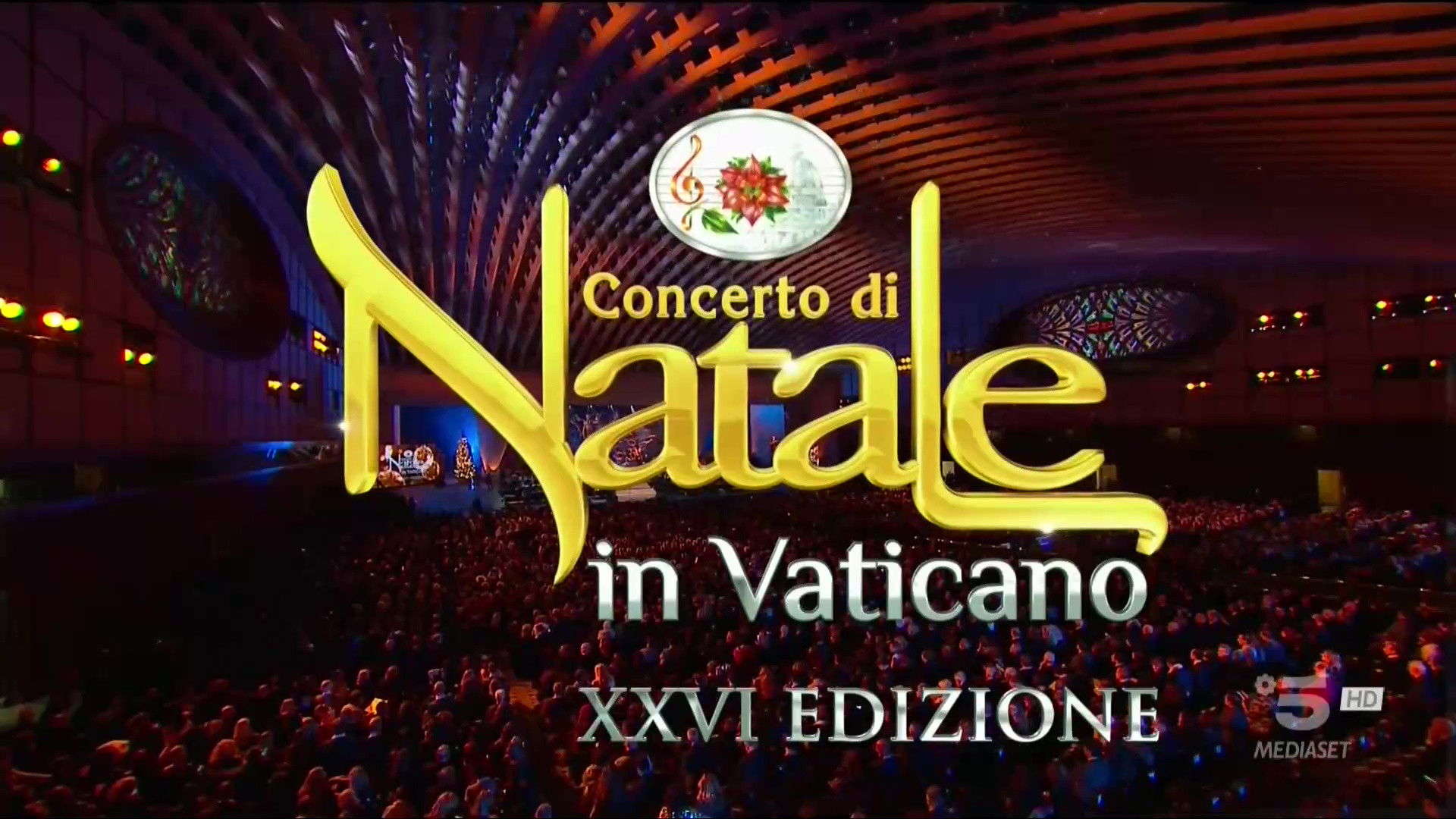 Backdrop for Concerto di Natale in Vaticano 2019