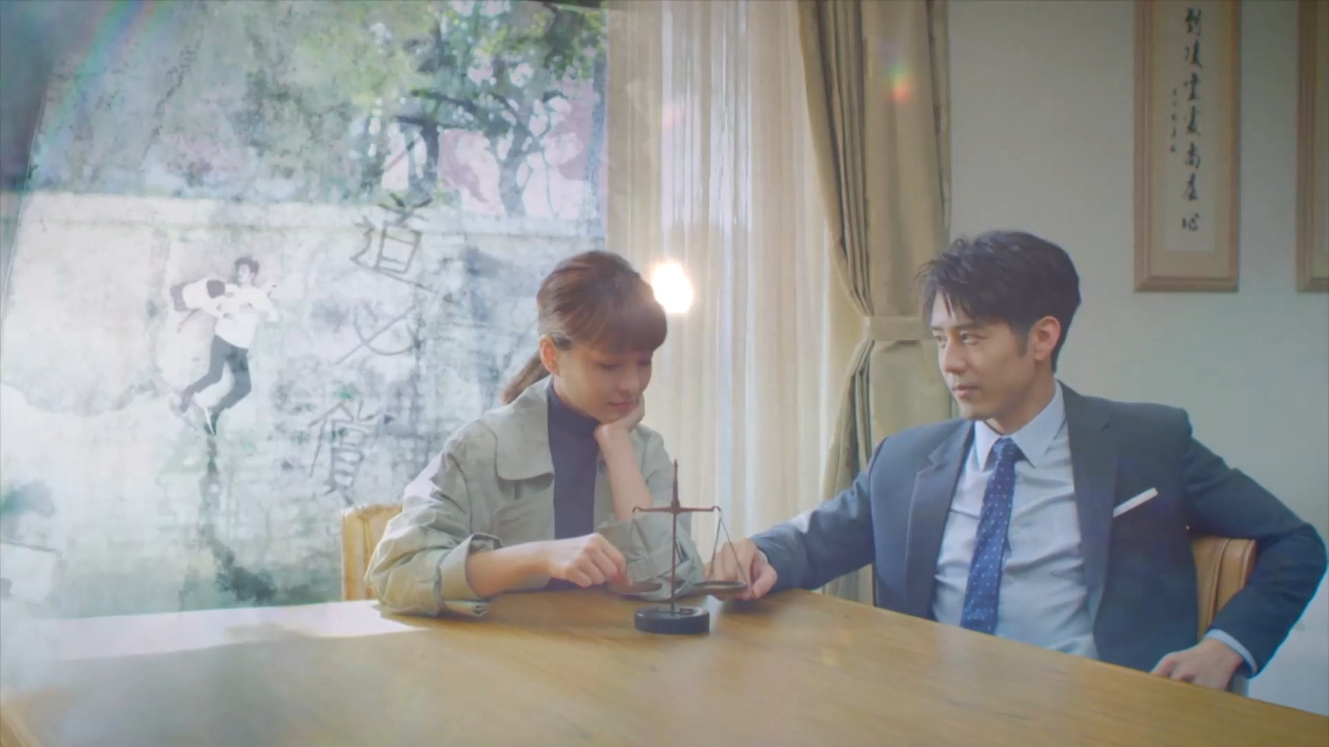 Backdrop for Wacko At Law