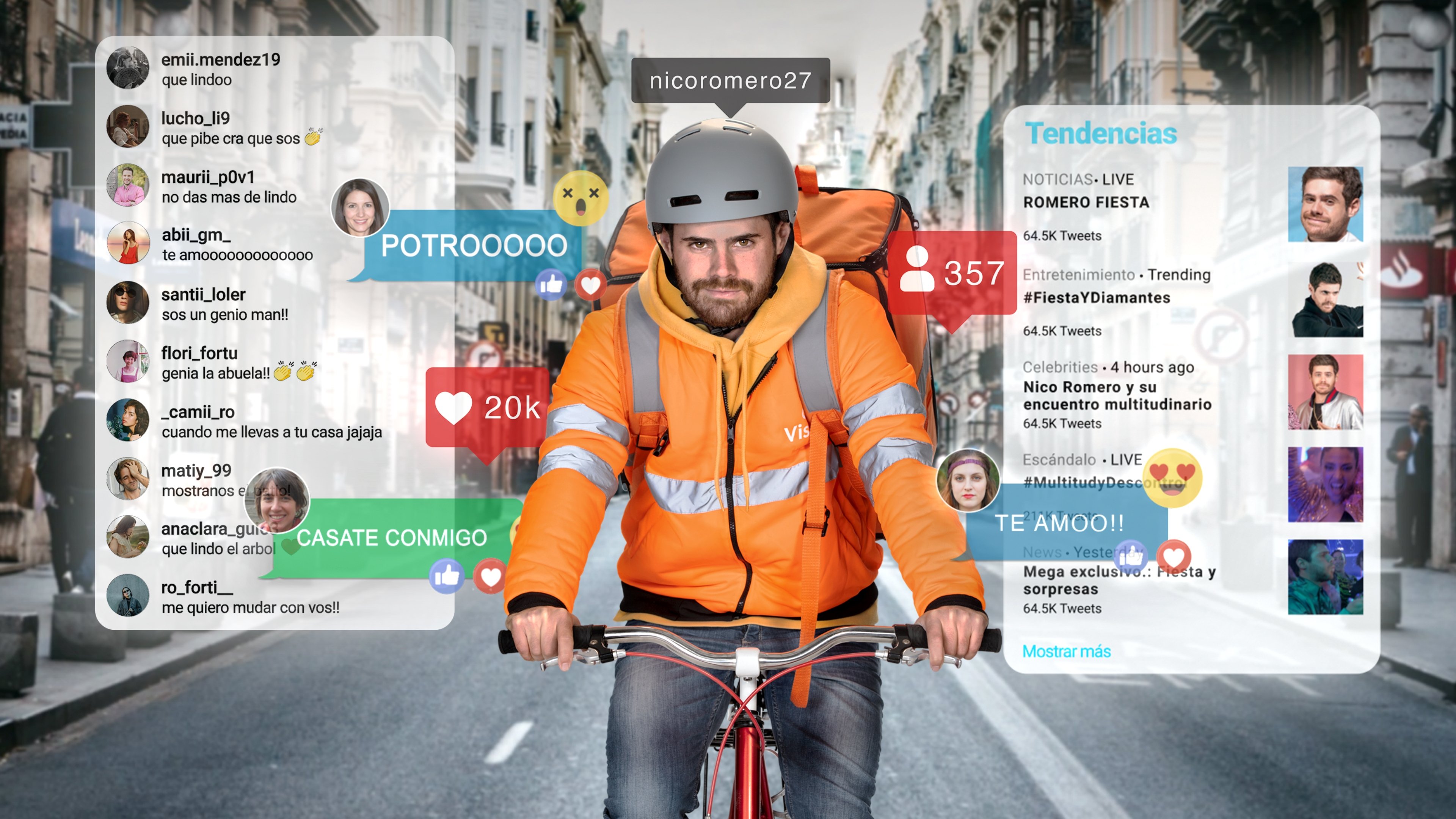 Backdrop for Ustedes deciden