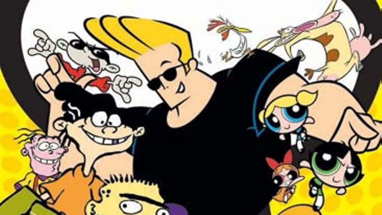 Backdrop for Cartoon Network Dance Club