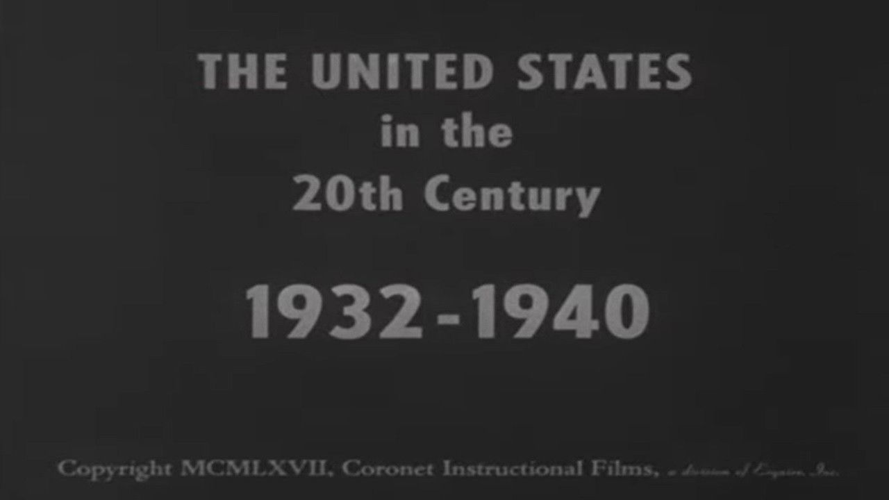 Backdrop for The United States in the 20th Century 1932-1940