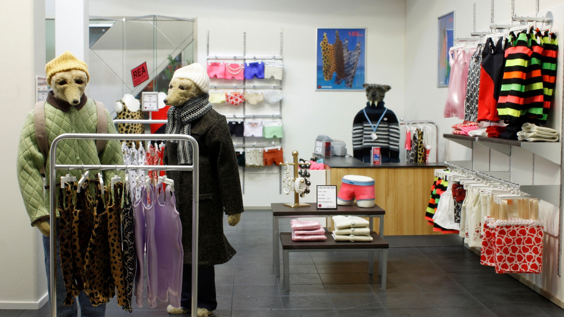 Backdrop for Bath House