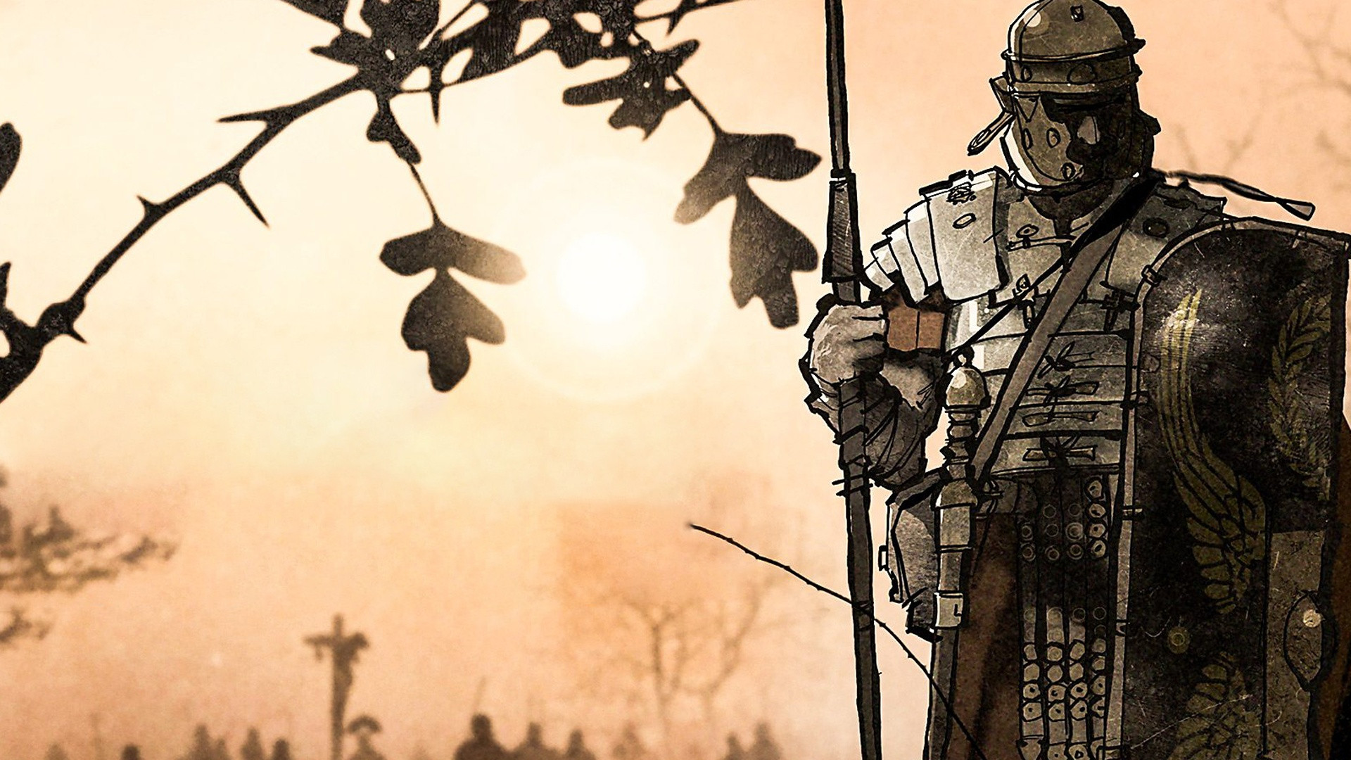 Backdrop for The Cambridgeshire Crucifixion