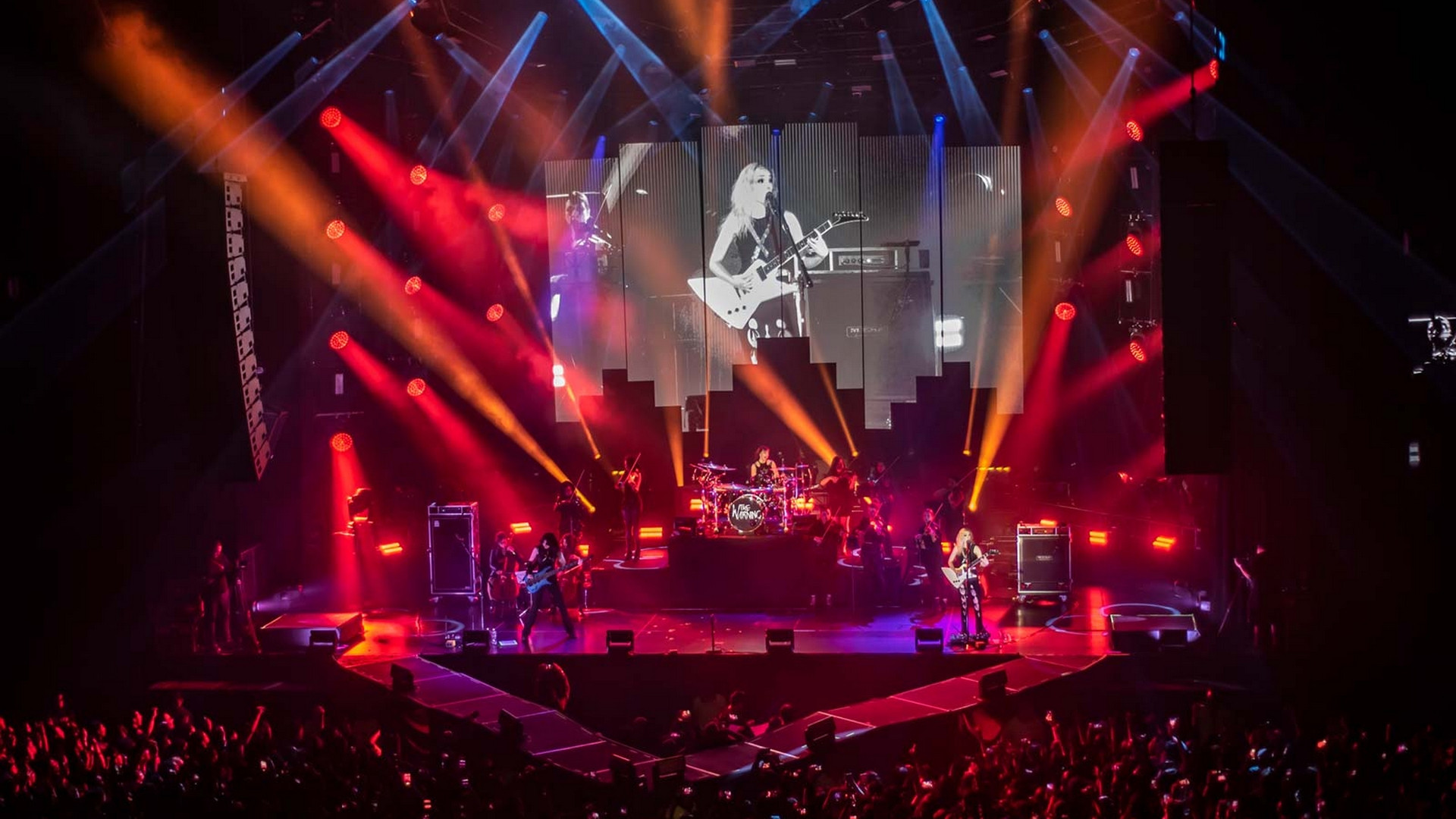 Backdrop for The Warning - Live from Pepsi Center, CDMX