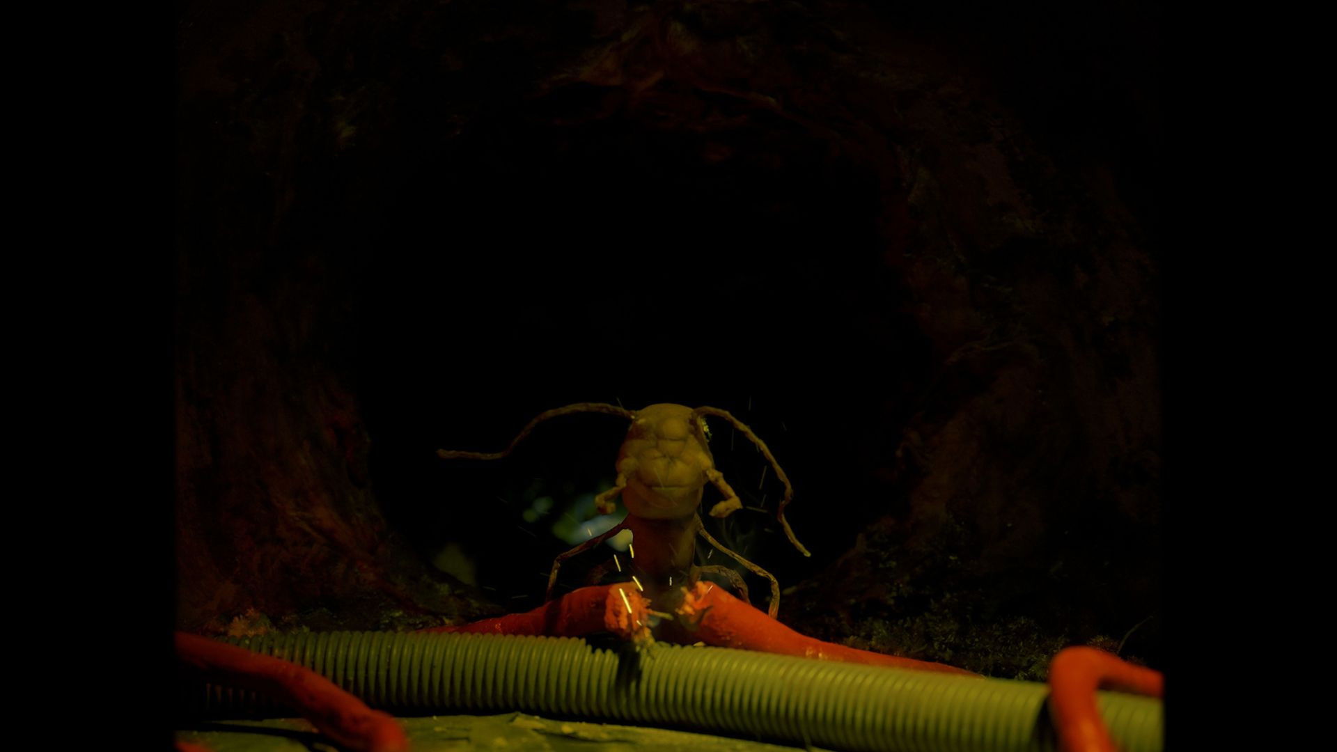 Backdrop for Genesis of evil