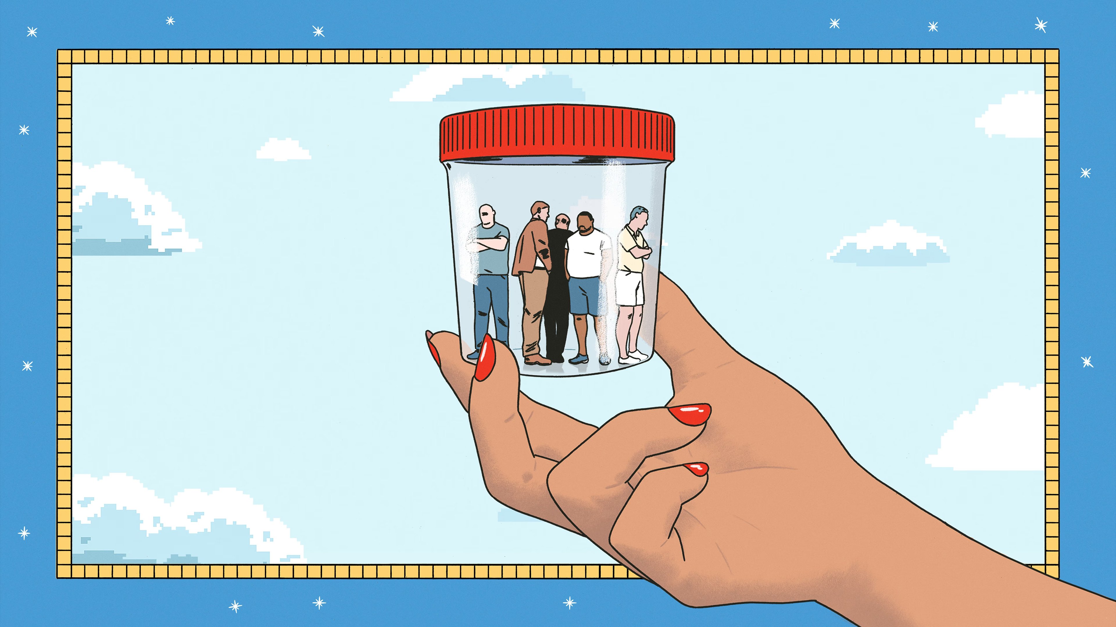 Backdrop for SPERMWORLD