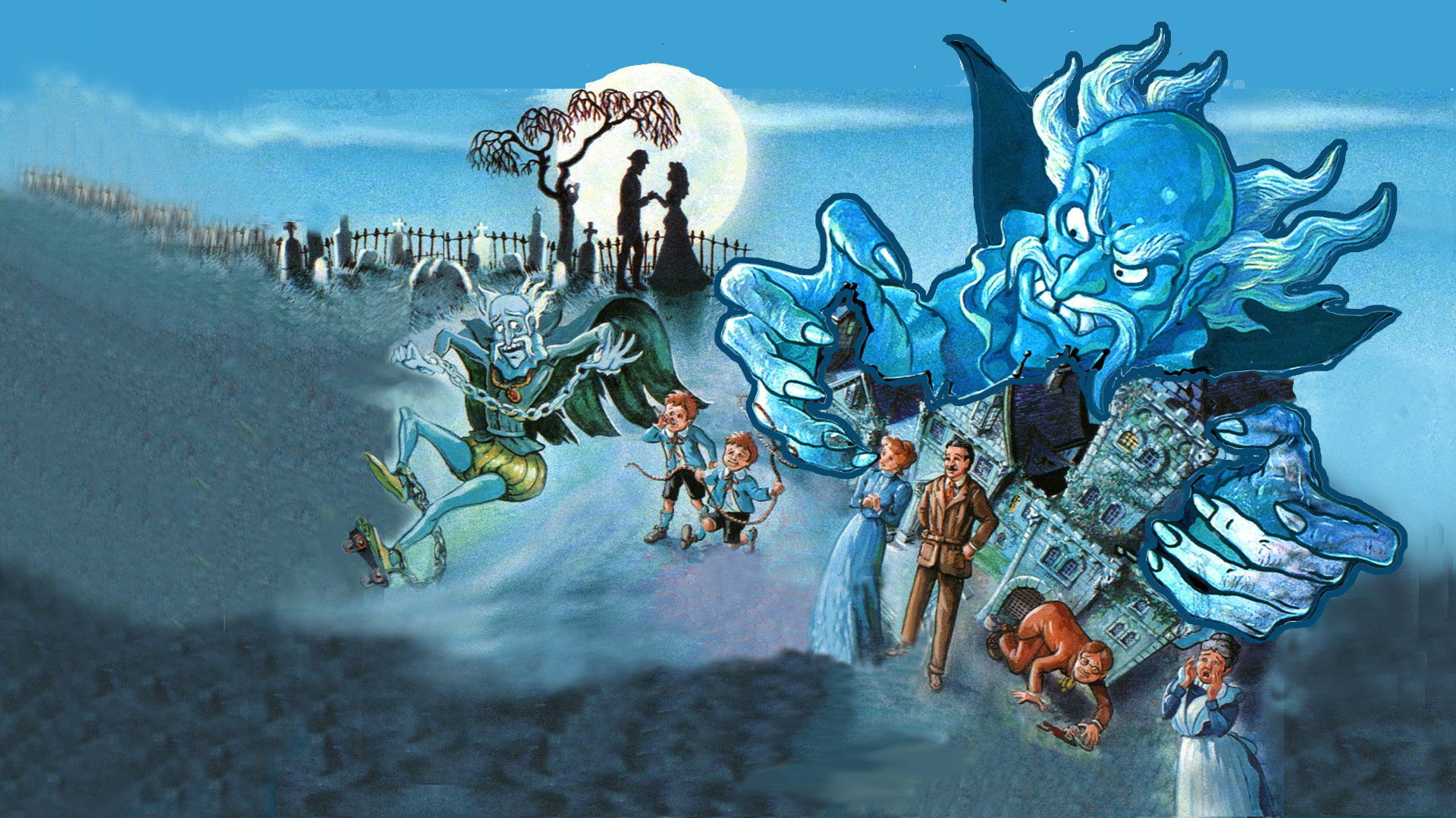 Backdrop for The Canterville Ghost