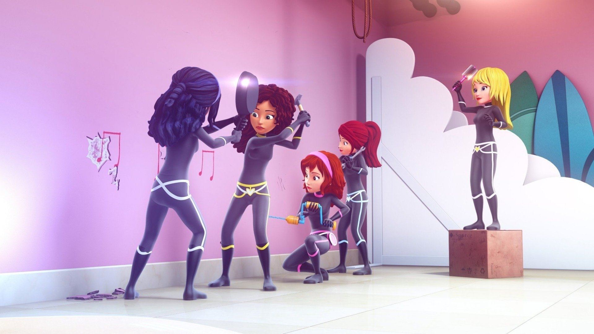 Backdrop for LEGO Friends: Girlz 4 Life