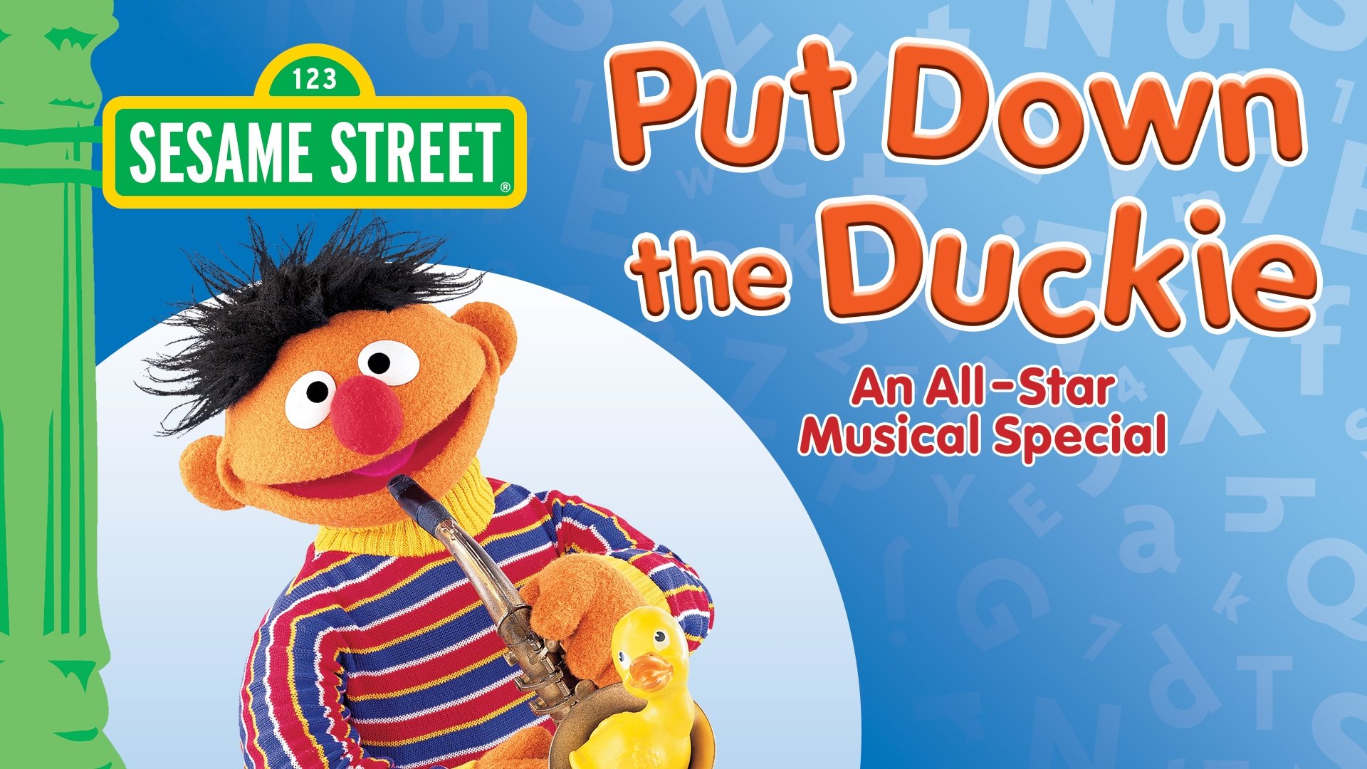 Backdrop for Sesame Street: Put Down the Duckie