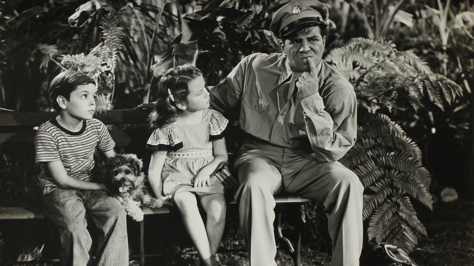 Backdrop for A Boy, a Girl and a Dog