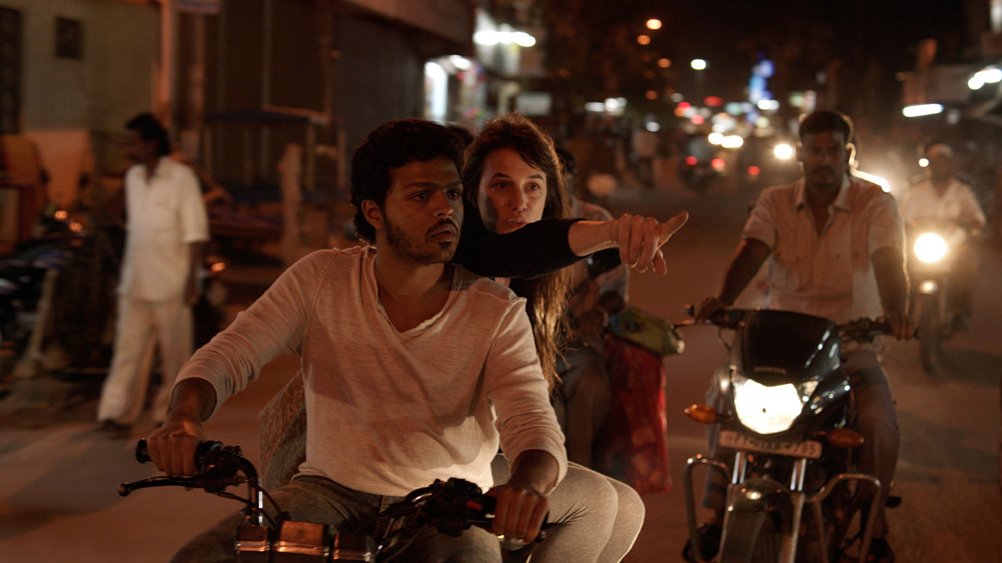 Backdrop for His Wife