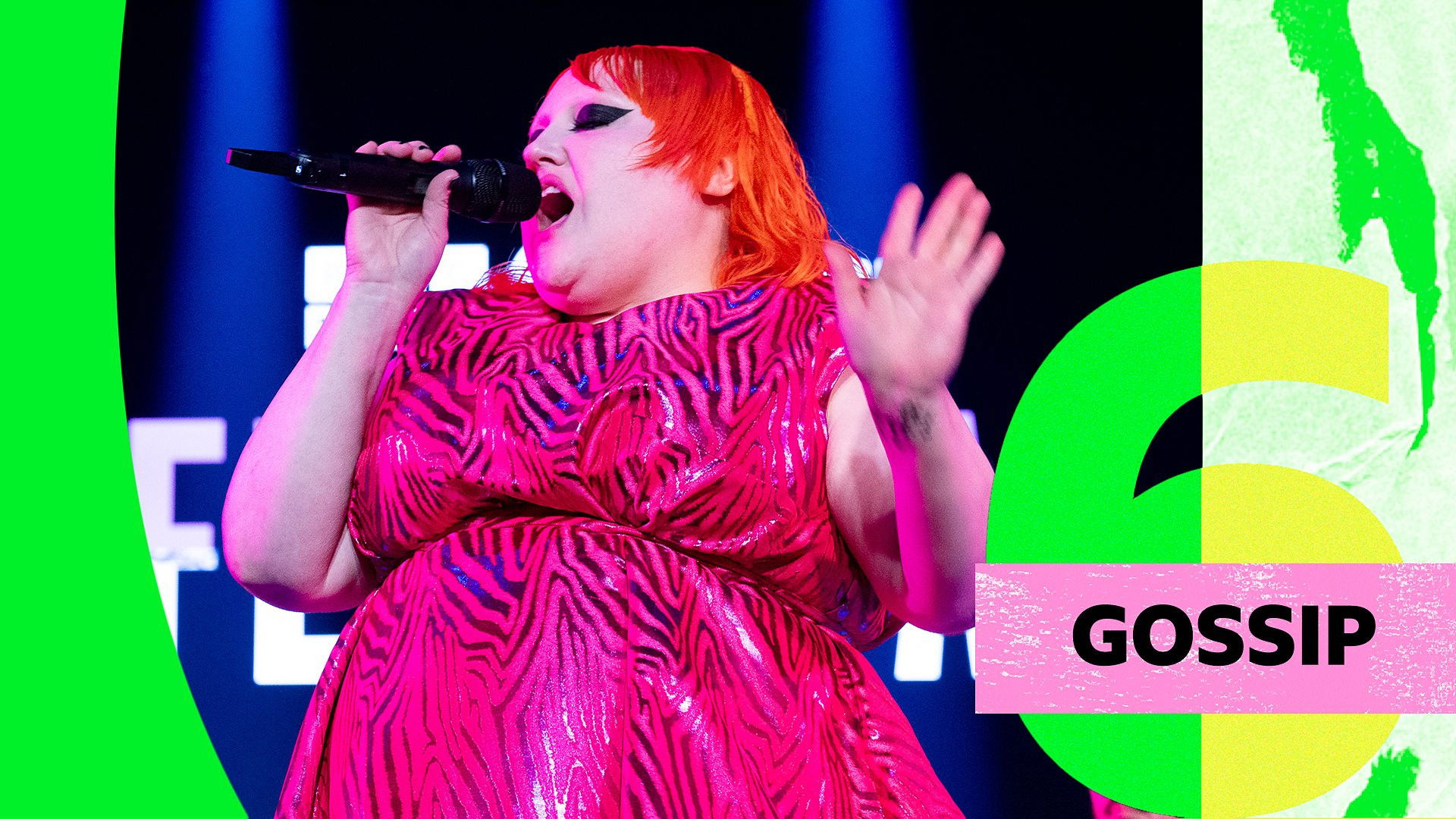 Backdrop for Gossip: 6 Music Festival