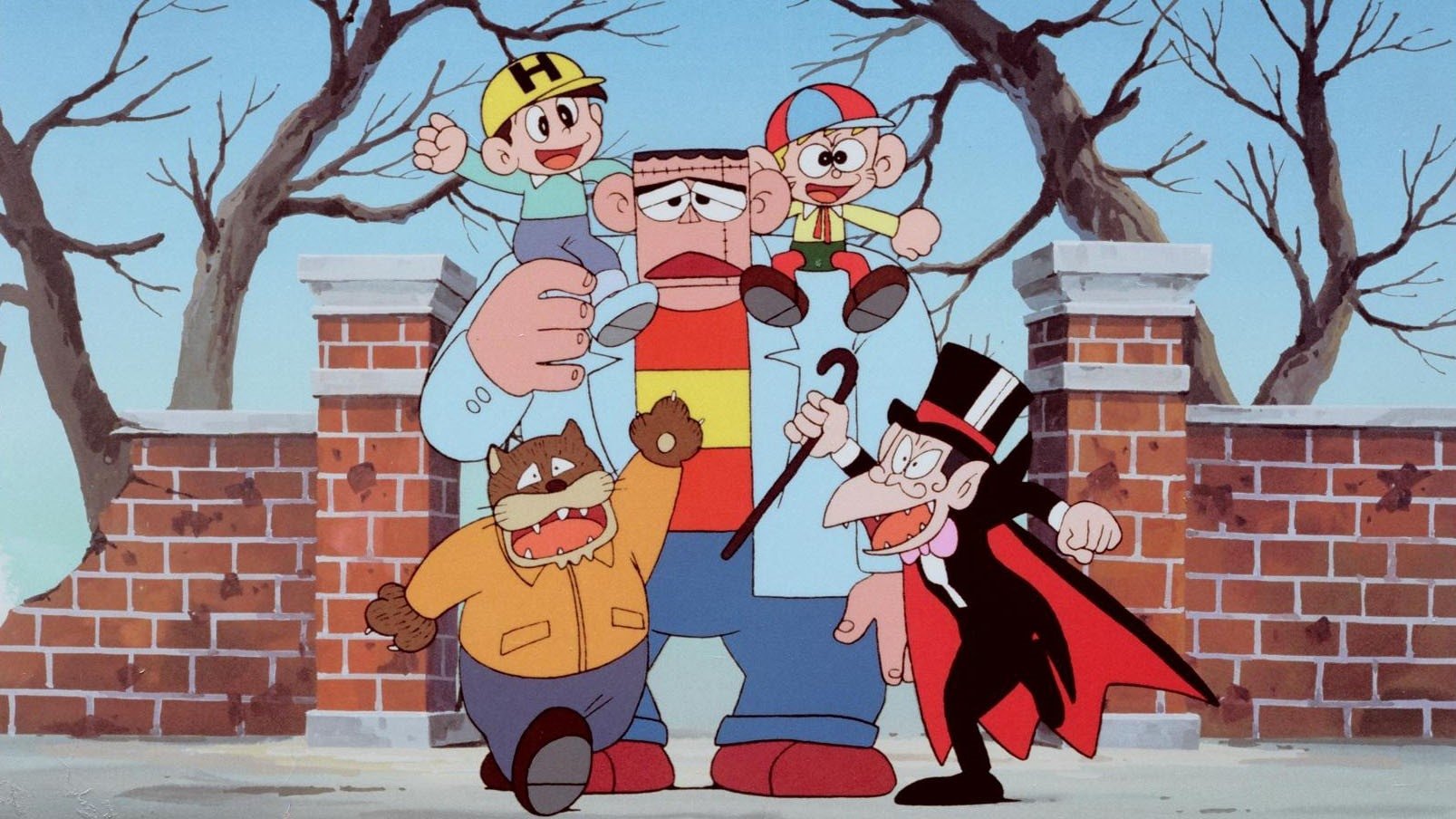 Backdrop for Kaibutsu-kun