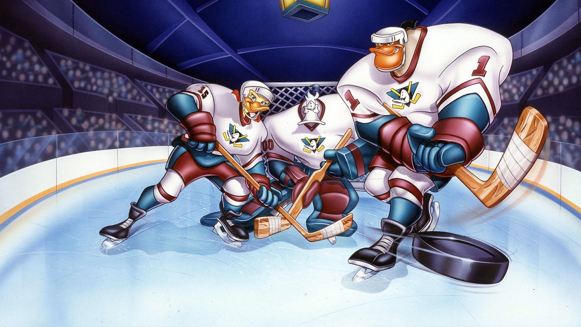 Backdrop for Mighty Ducks: The Animated Series