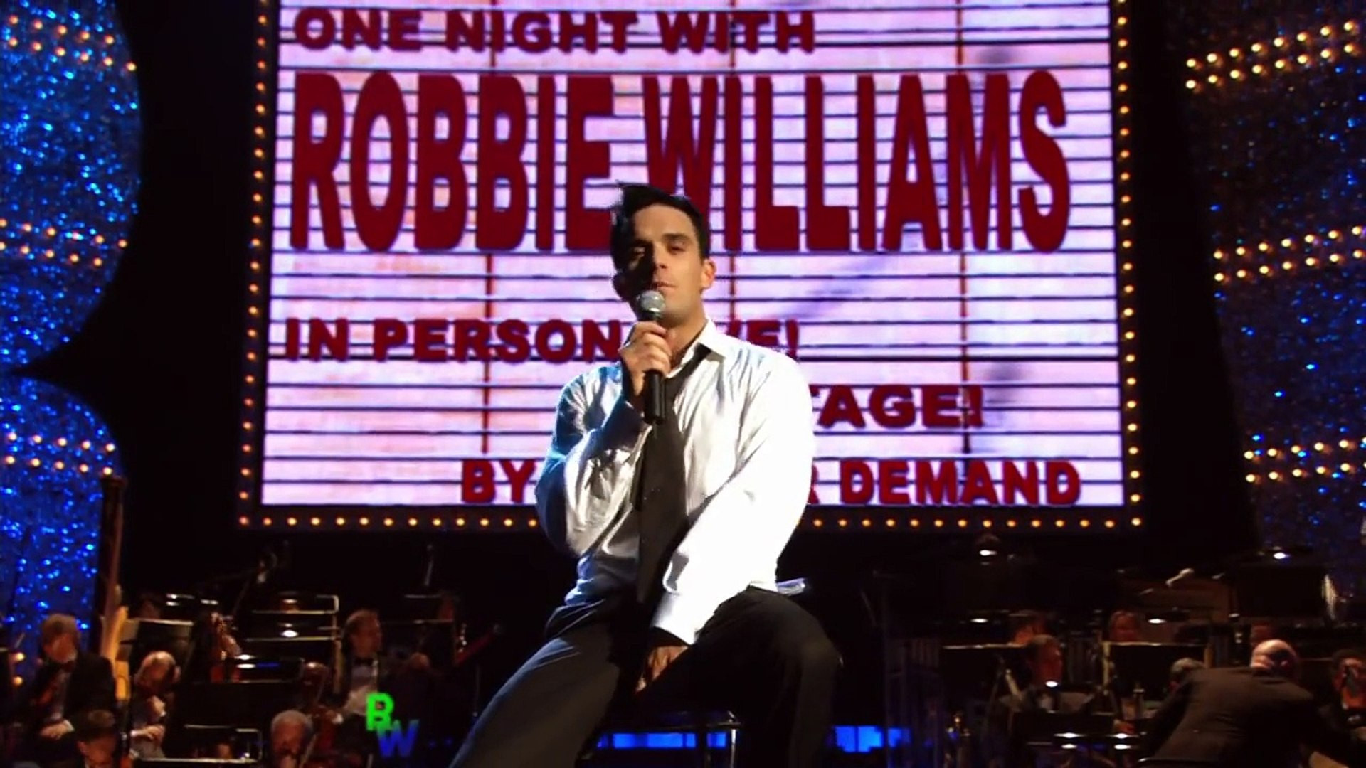 Backdrop for One Night with Robbie Williams