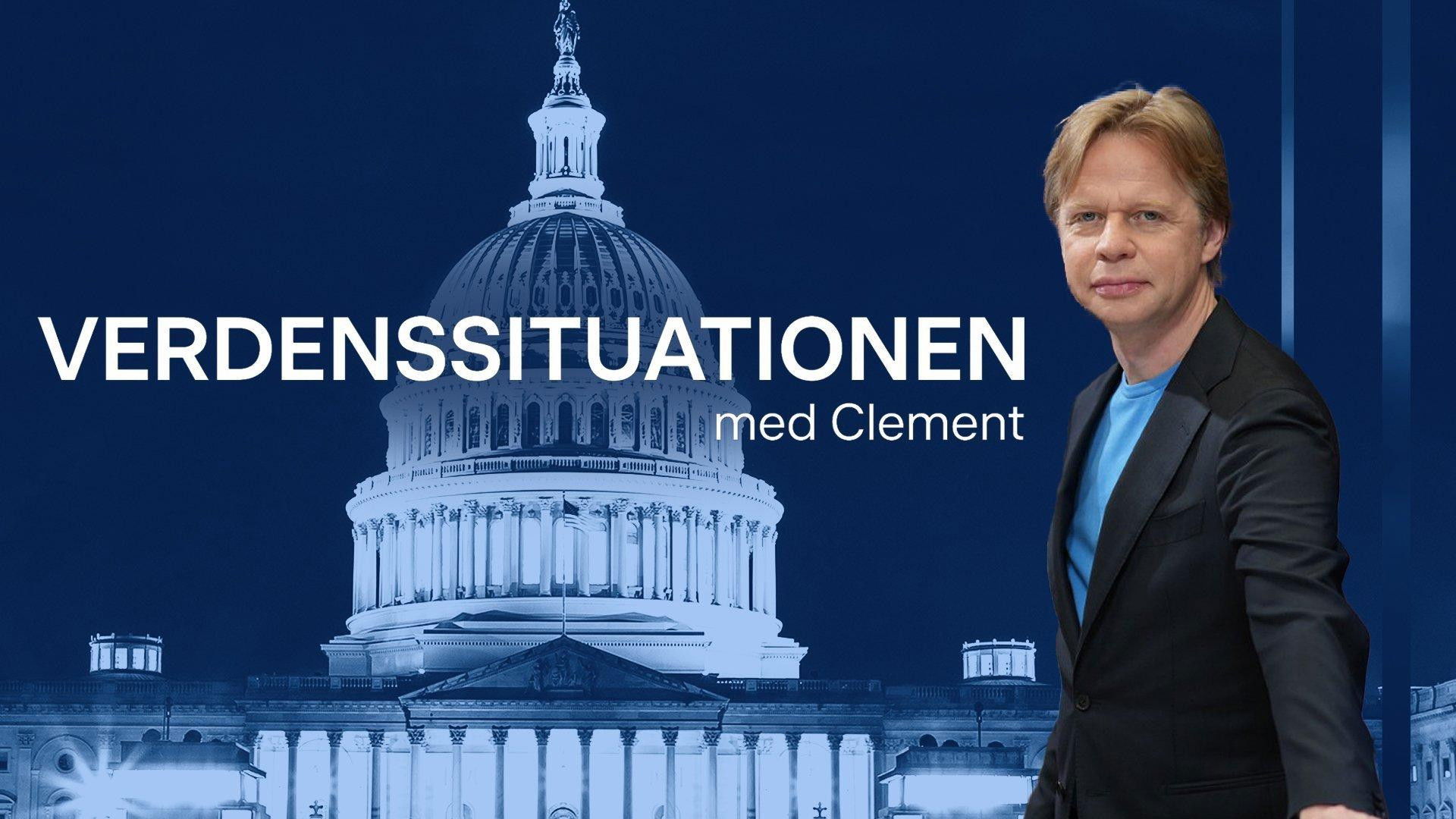 Backdrop for Verdenssituationen med Clement