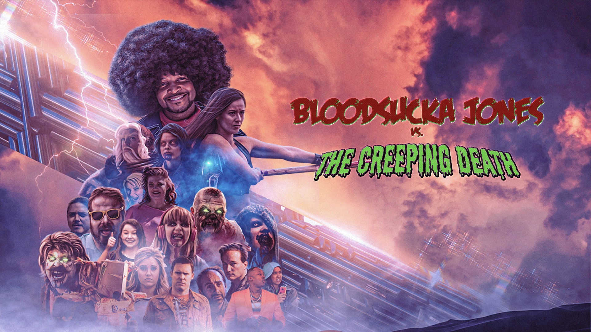 Backdrop for Bloodsucka Jones vs. The Creeping Death