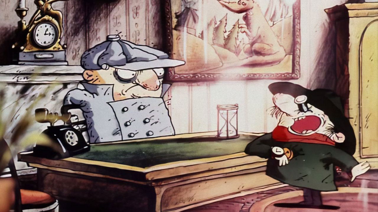 Backdrop for Investigation Held by Kolobki