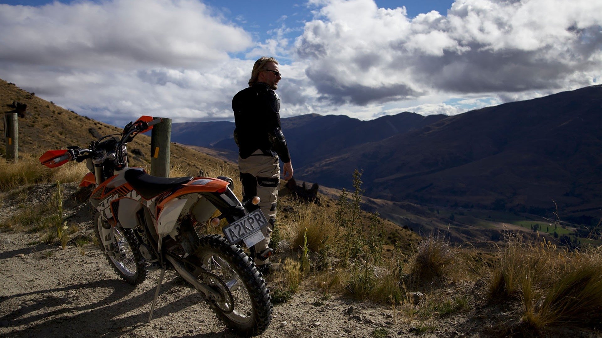 Backdrop for World's Greatest Motorcycle Rides