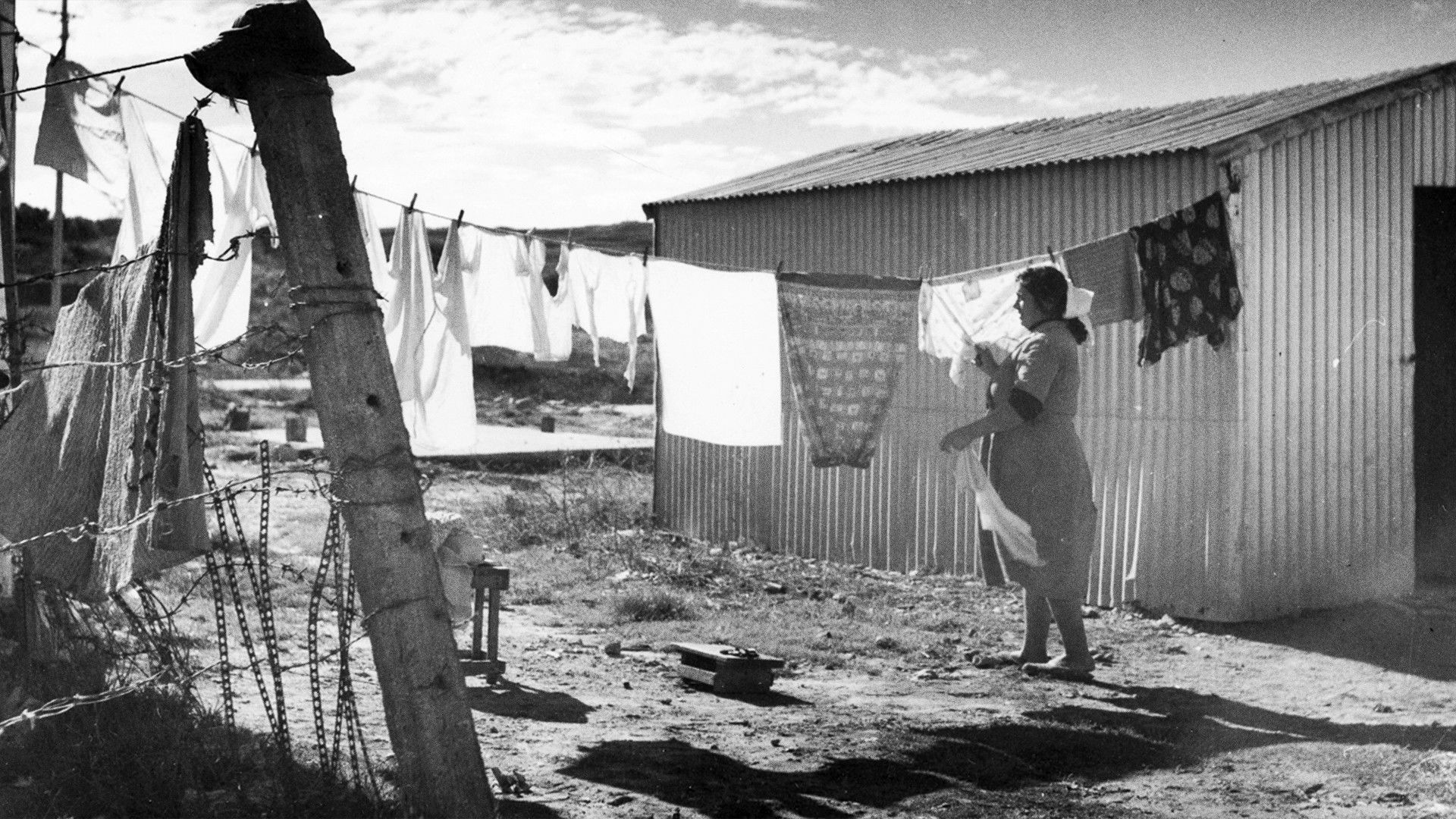 Backdrop for Ma'abarot: The Israeli Transit Camps