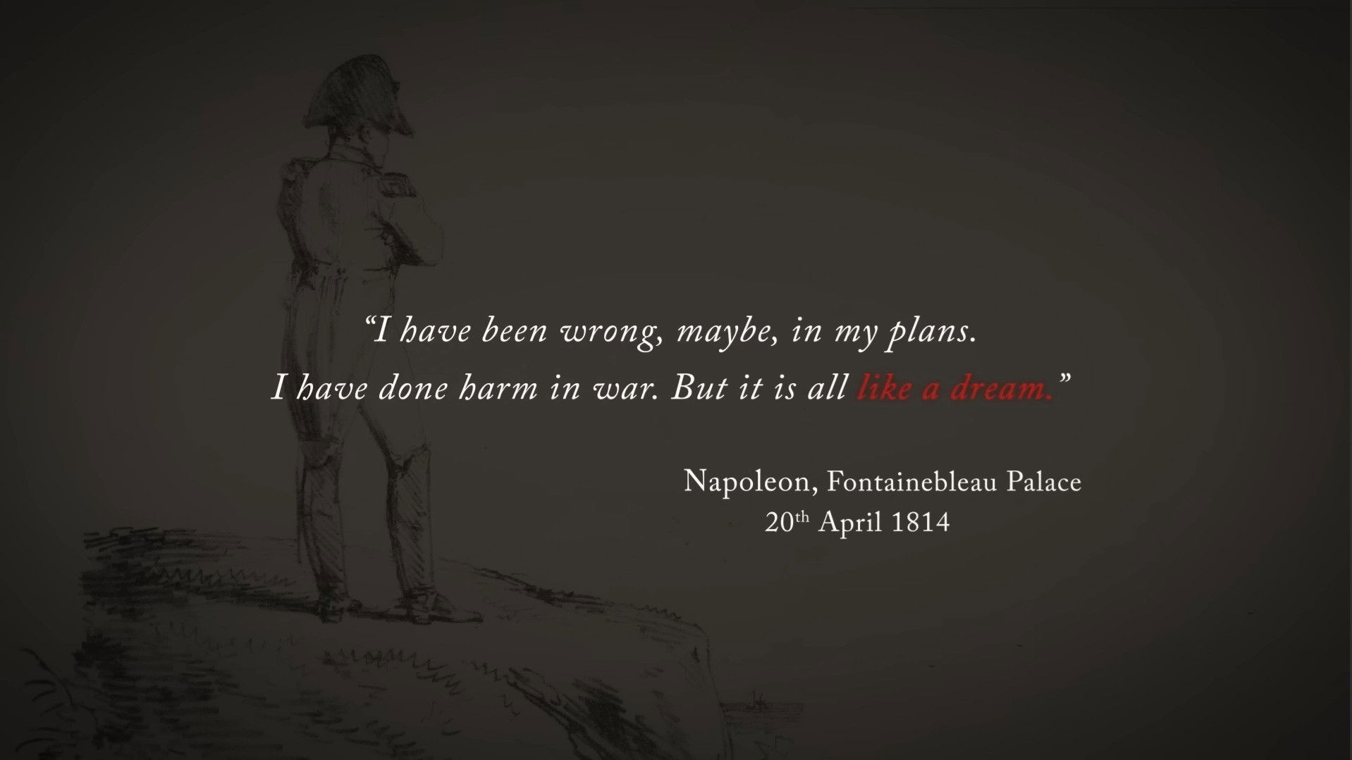 Backdrop for Napoleonic Wars: Battle for France 1814