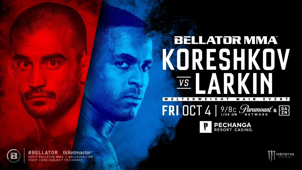 Backdrop for Bellator 229: Koreshkov vs. Larkin