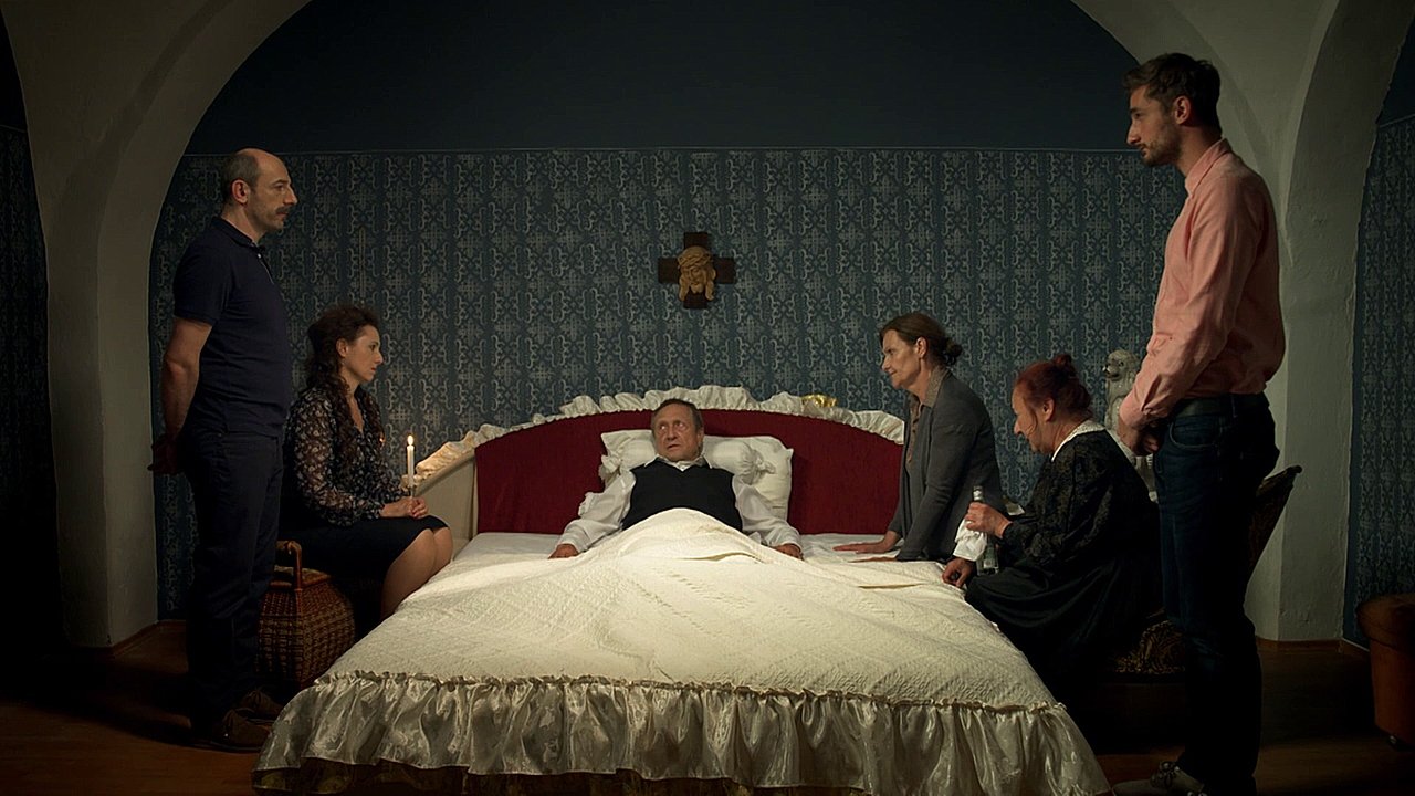 Backdrop for Hrobári