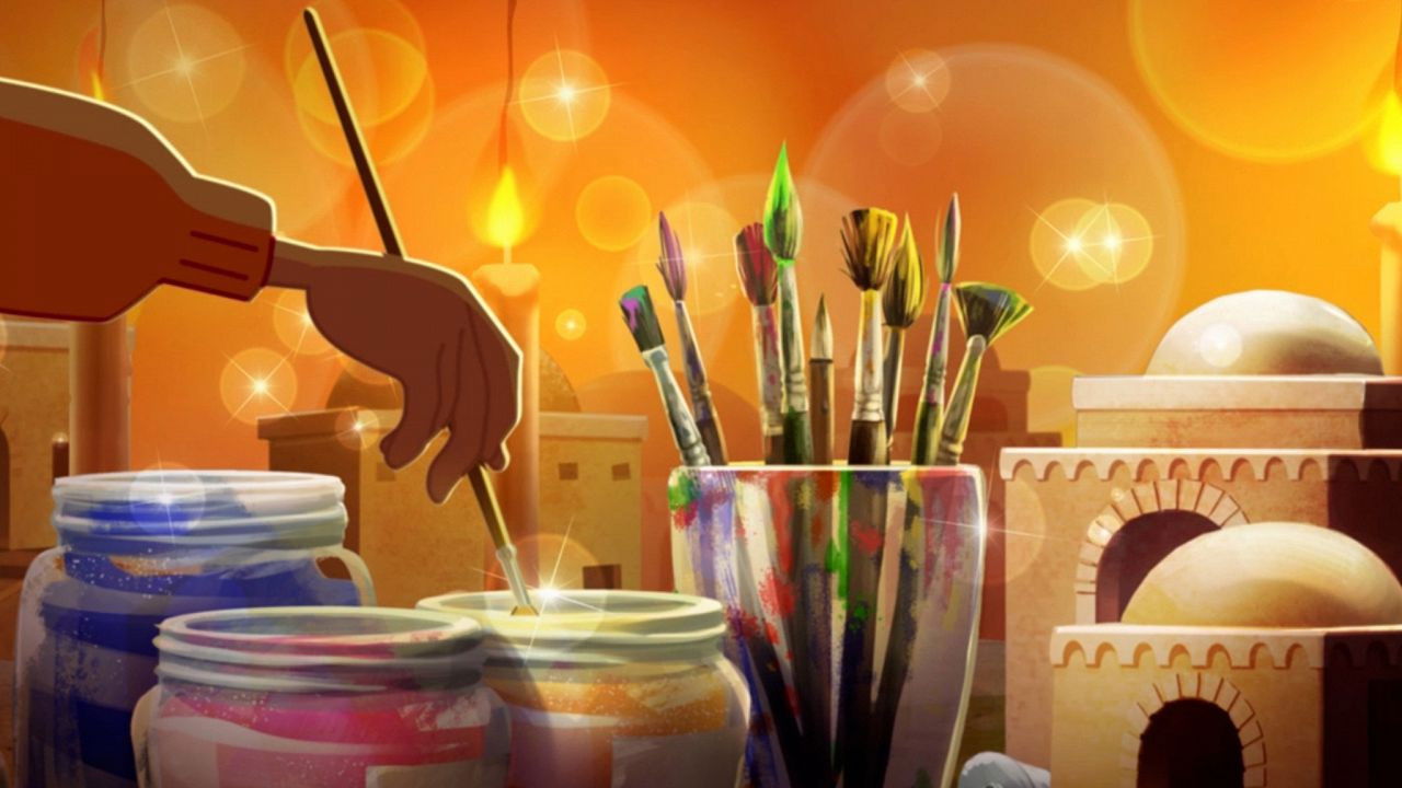 Backdrop for I colori del Natale