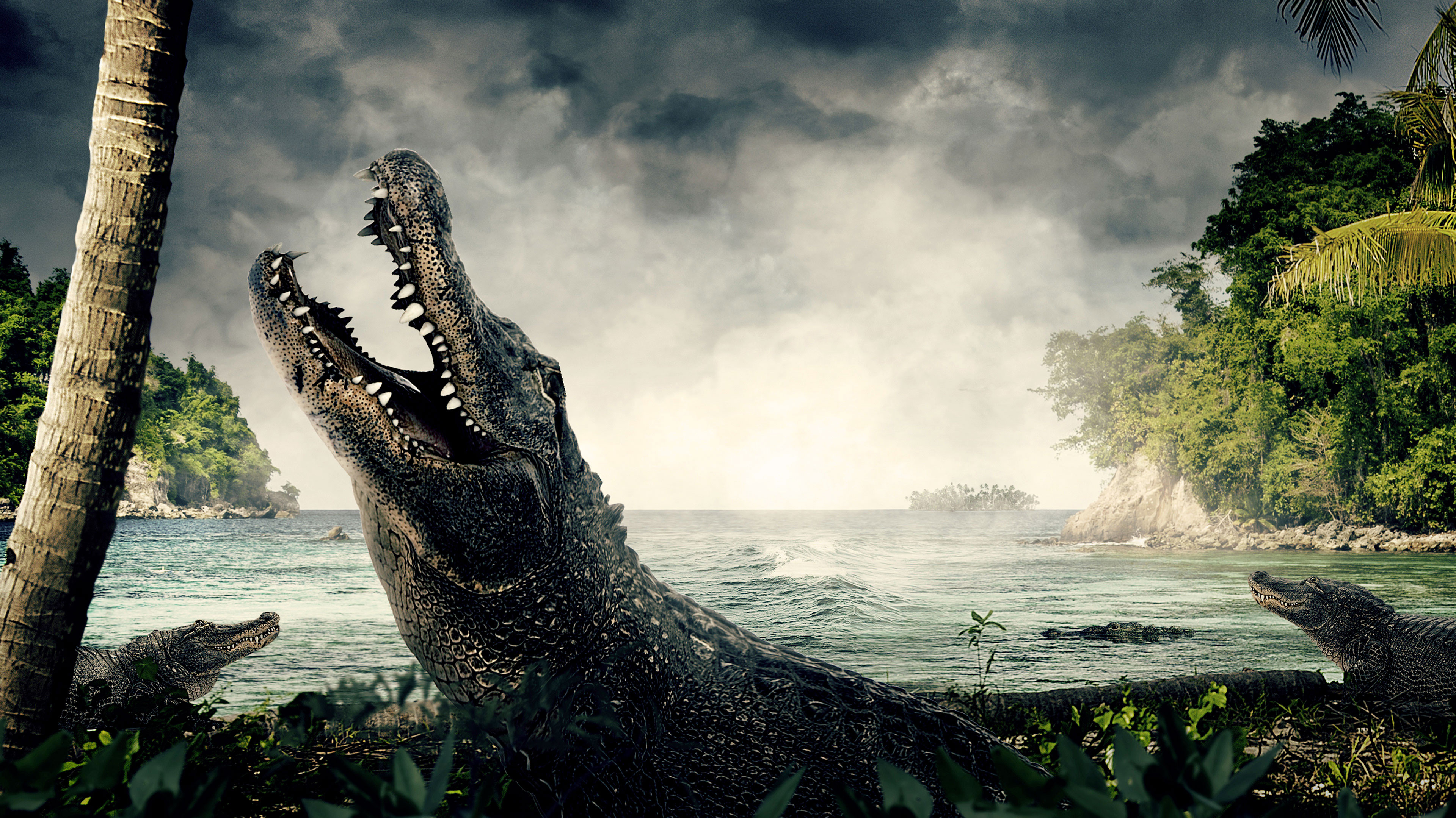 Backdrop for Deadly Islands