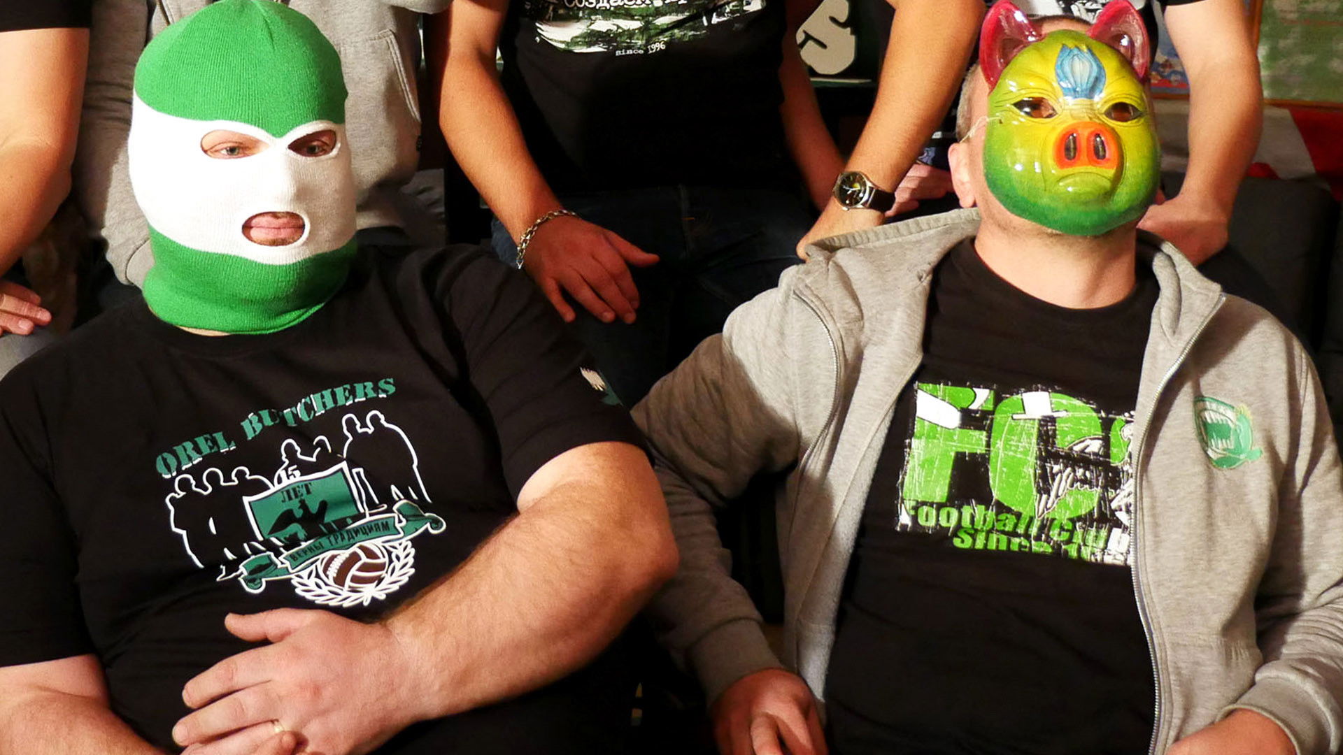 Backdrop for Russia's Hooligan Army