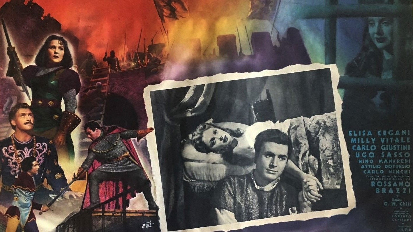 Backdrop for La prigioniera della torre di fuoco