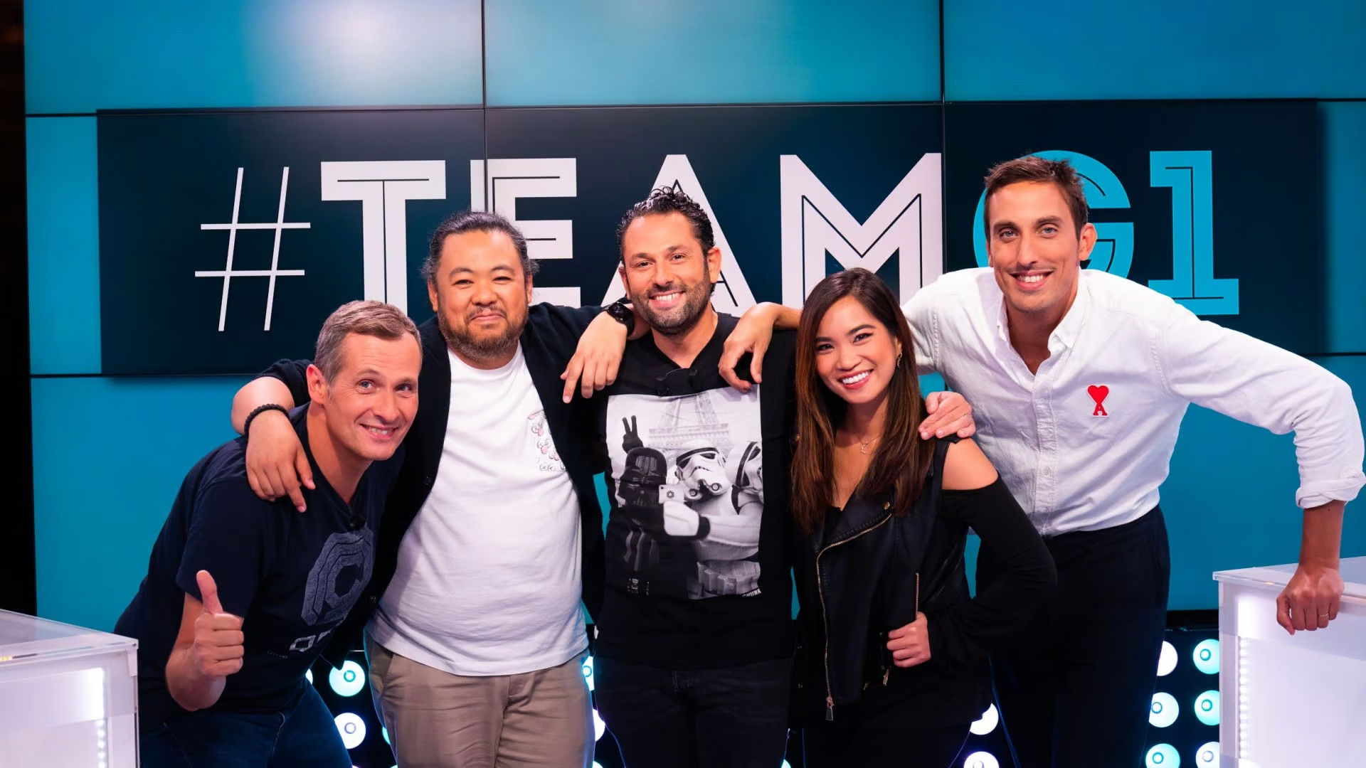 Backdrop for #TEAMG1