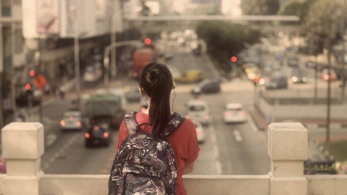 Backdrop for That Girl in Pinafore