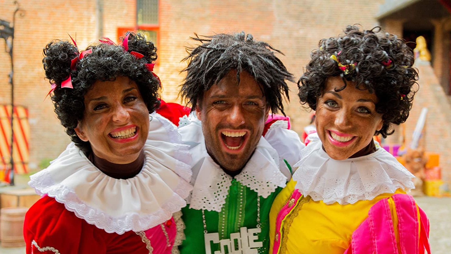 Backdrop for Sinterklaas and the Golden Horseshoe