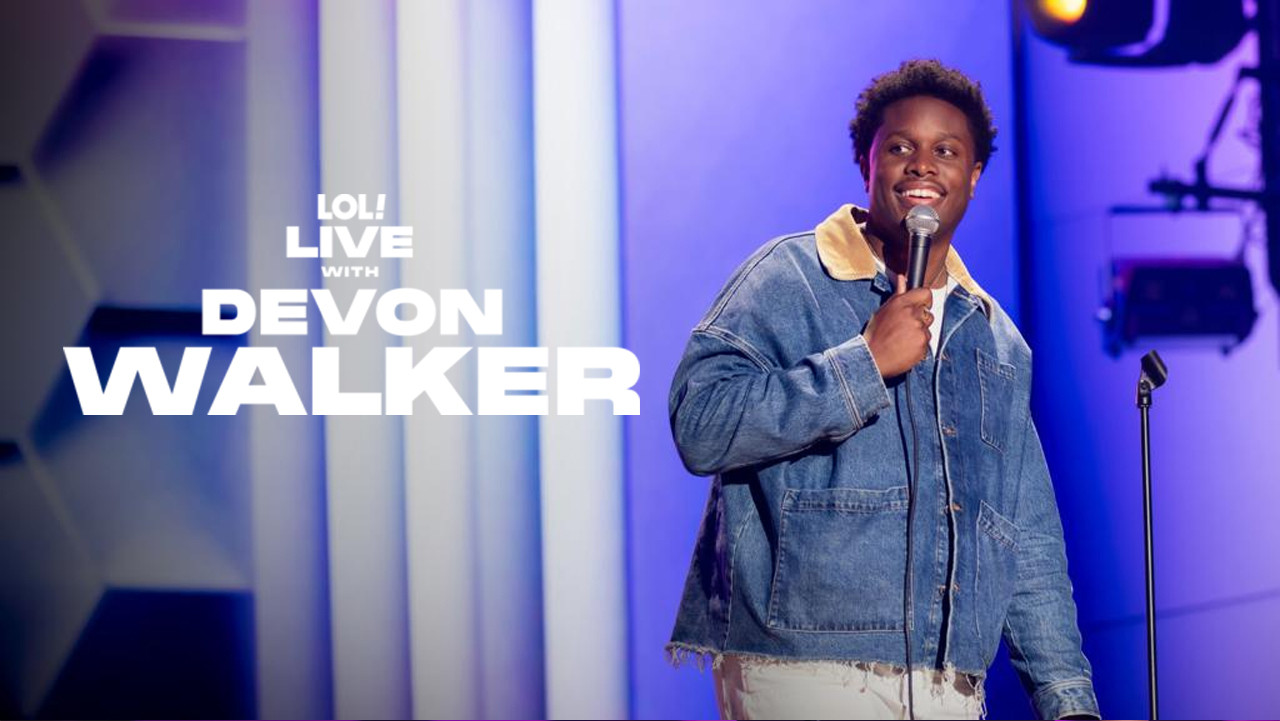 Backdrop for LOL Live with Devon Walker