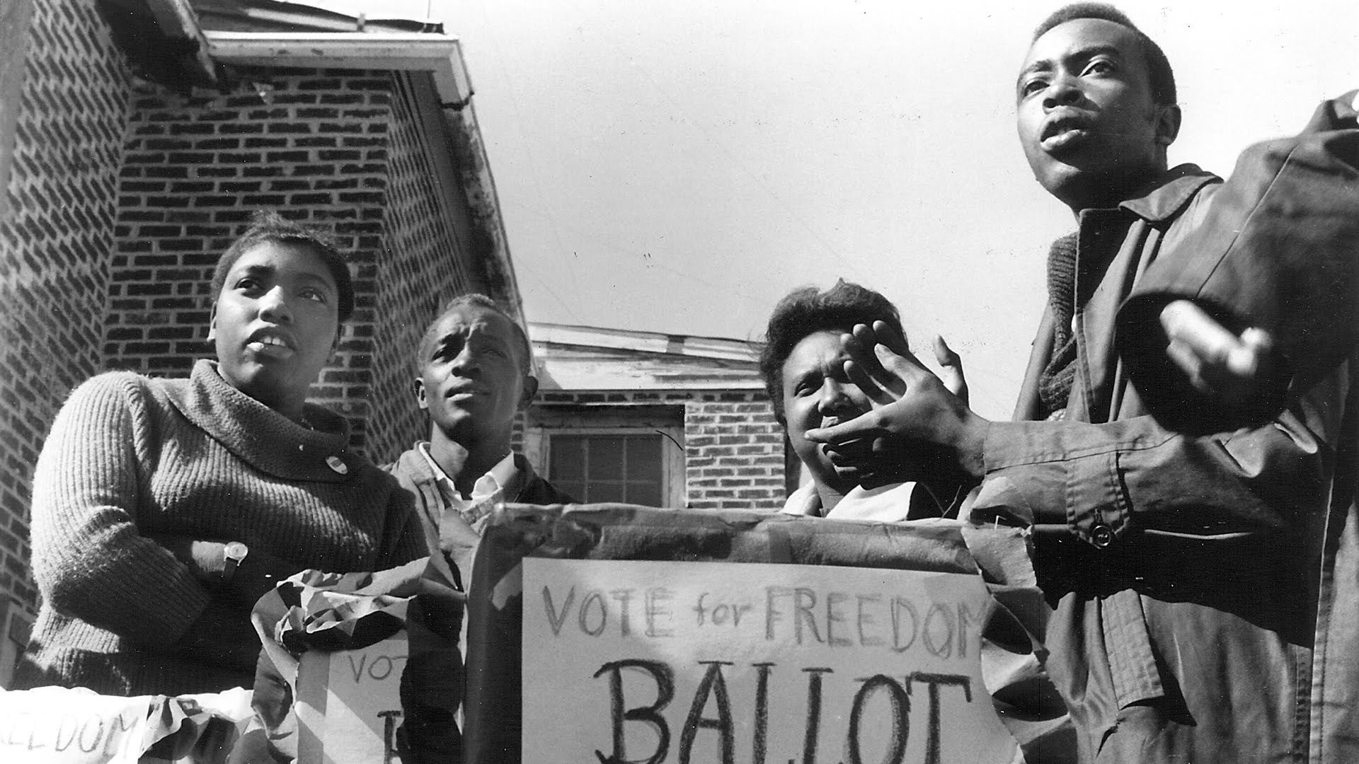 Backdrop for Freedom on My Mind