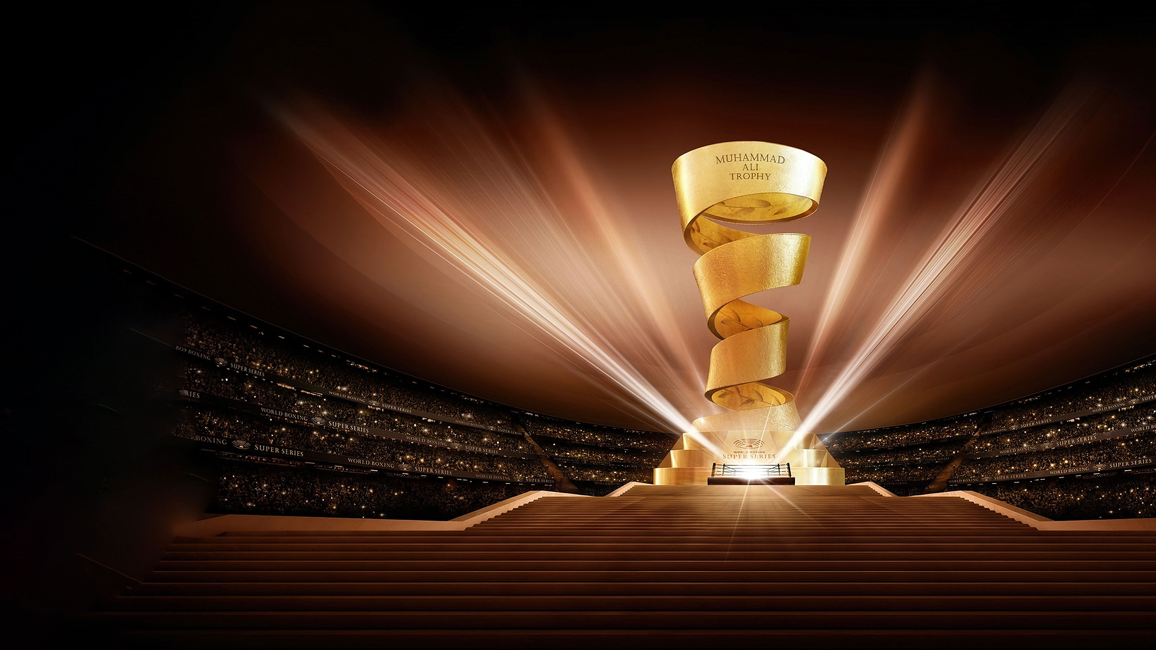 Backdrop for Naoya Inoue vs. Nonito Donaire