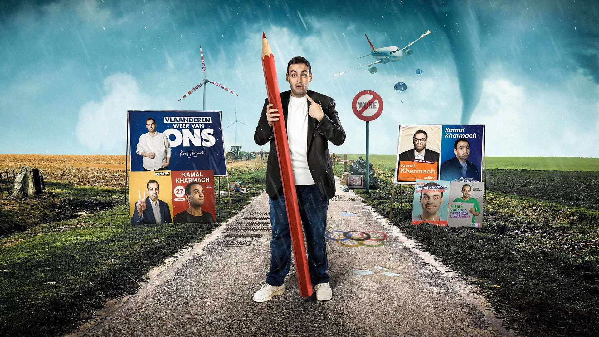 Backdrop for Kamal Kharmach: Mag ik even?