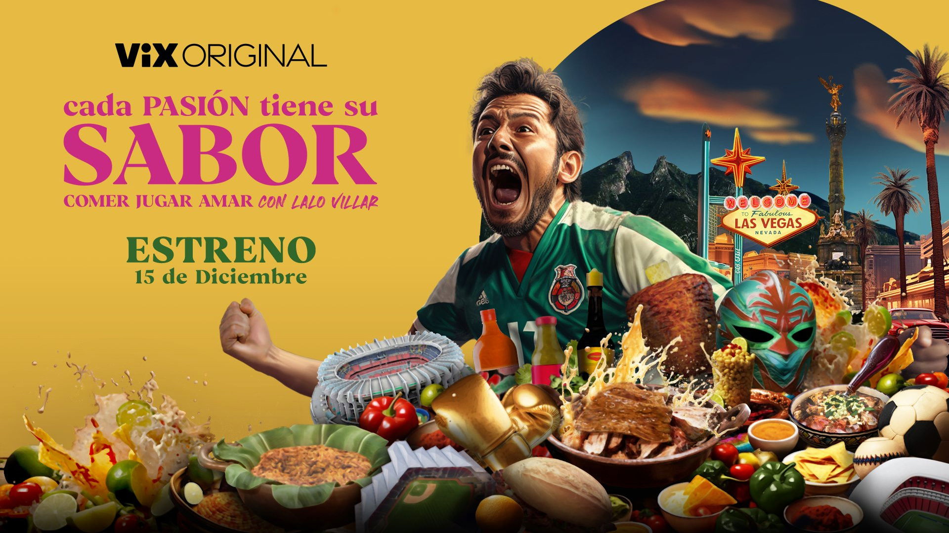 Backdrop for Cada Pasion Tiene Su Sabor Comer, Jugar, Amar