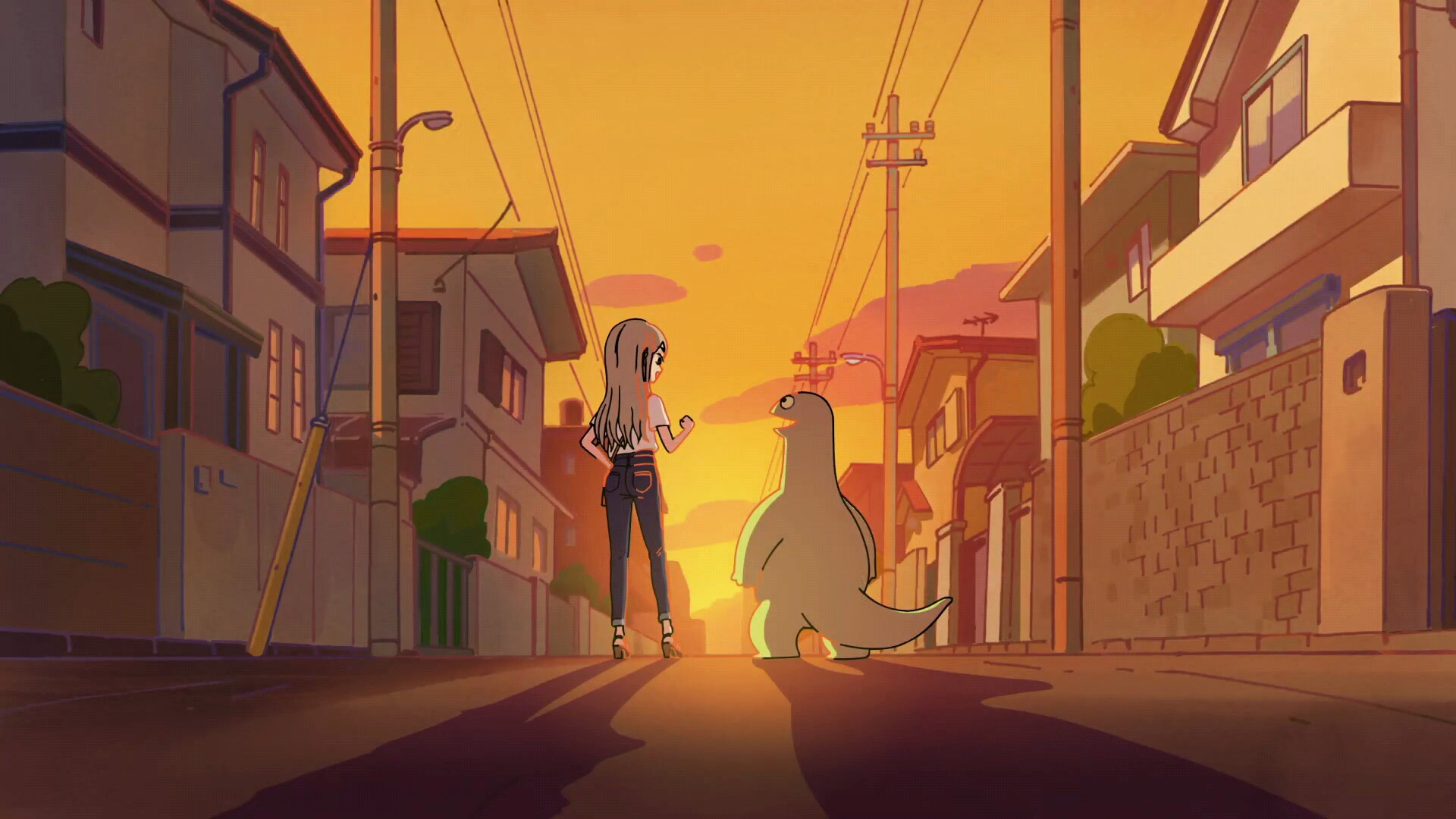 Backdrop for Gal & Dino