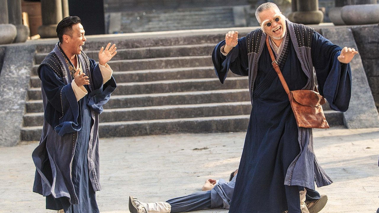 Backdrop for Oolong Courtyard: Kung Fu School