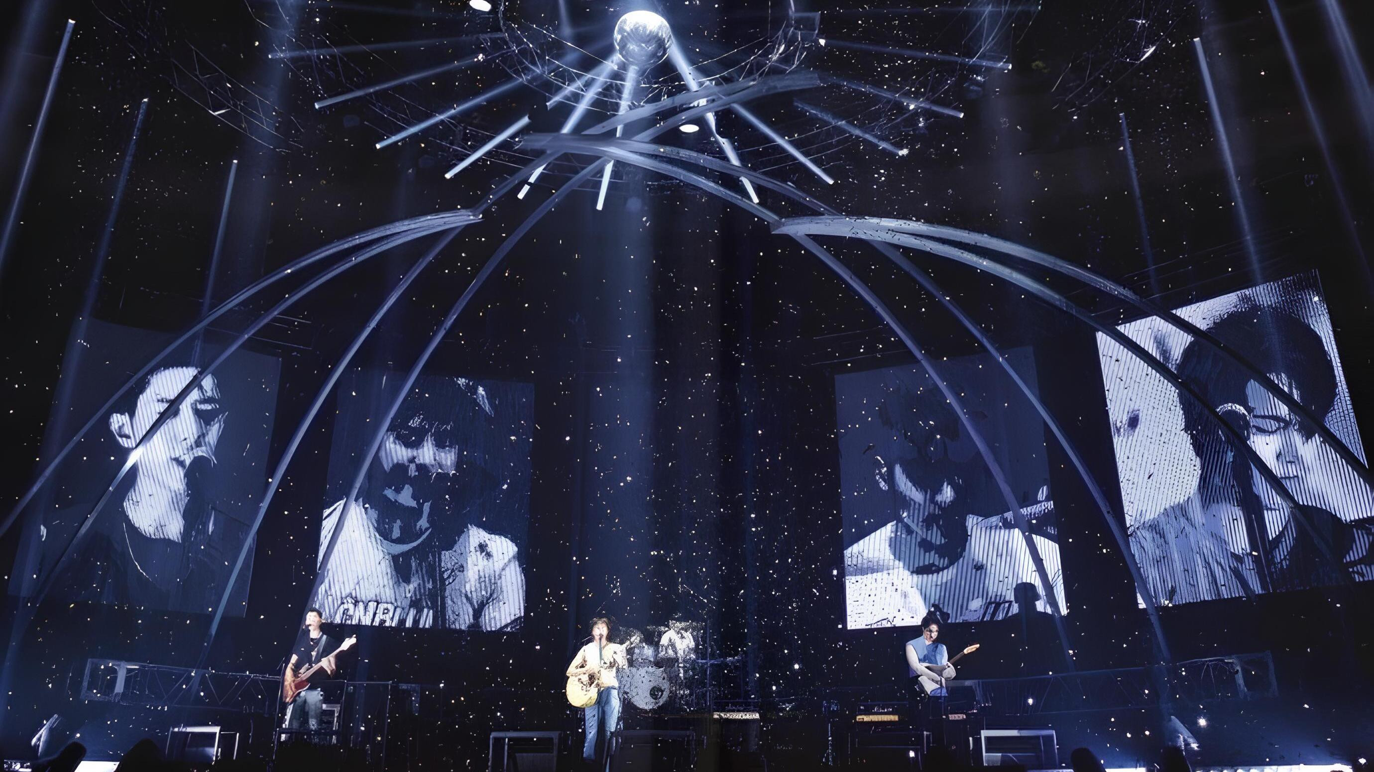 Backdrop for CNBLUE 5th ANNIVERSARY ARENA TOUR 2016 -Our Glory Days-