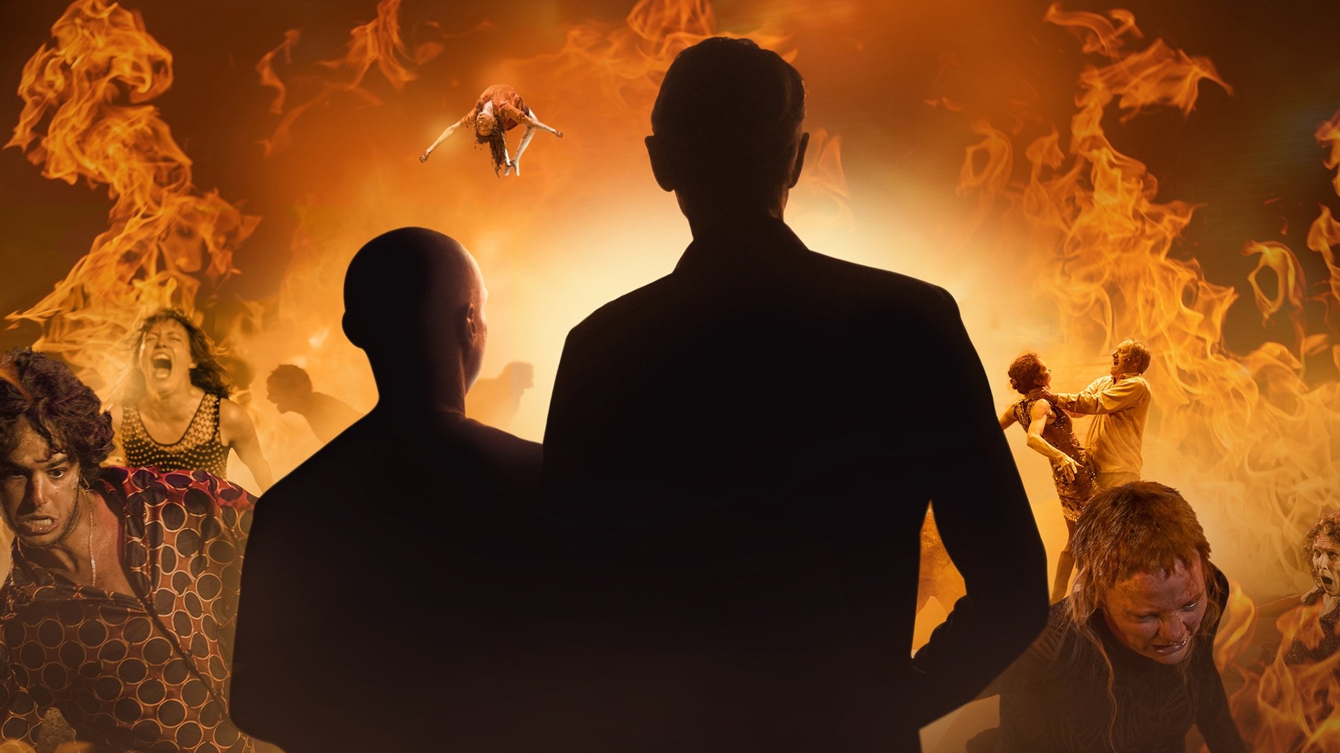 Backdrop for Two Men