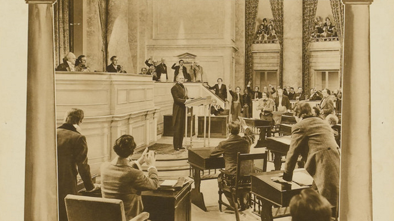 Backdrop for The Monroe Doctrine