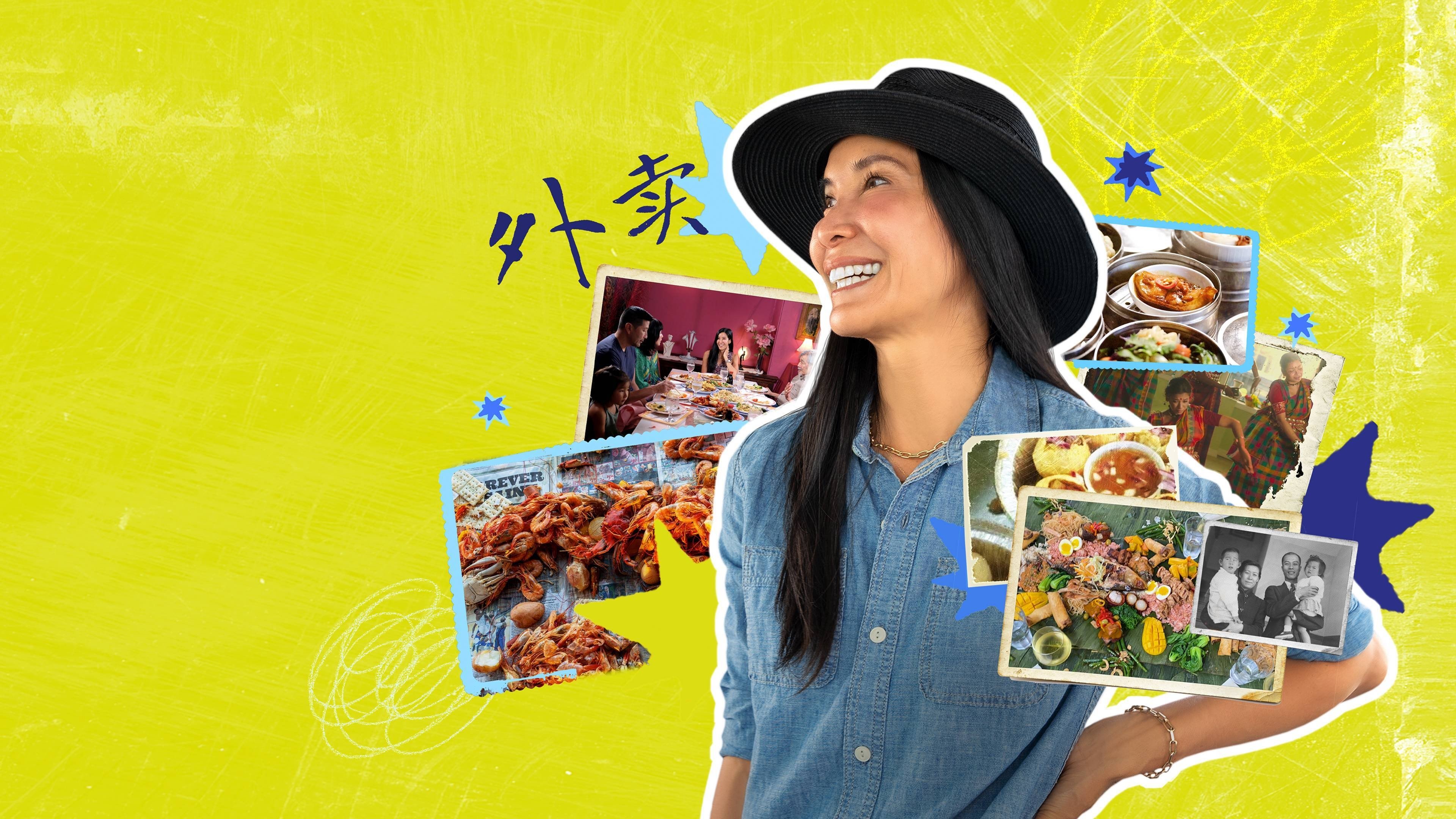 Backdrop for Take Out with Lisa Ling